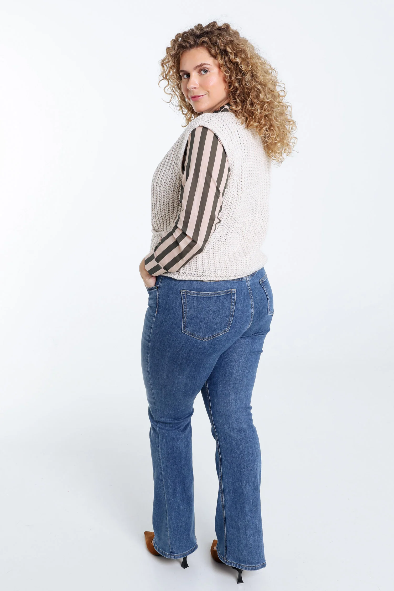 Kort effen vest - Image 13