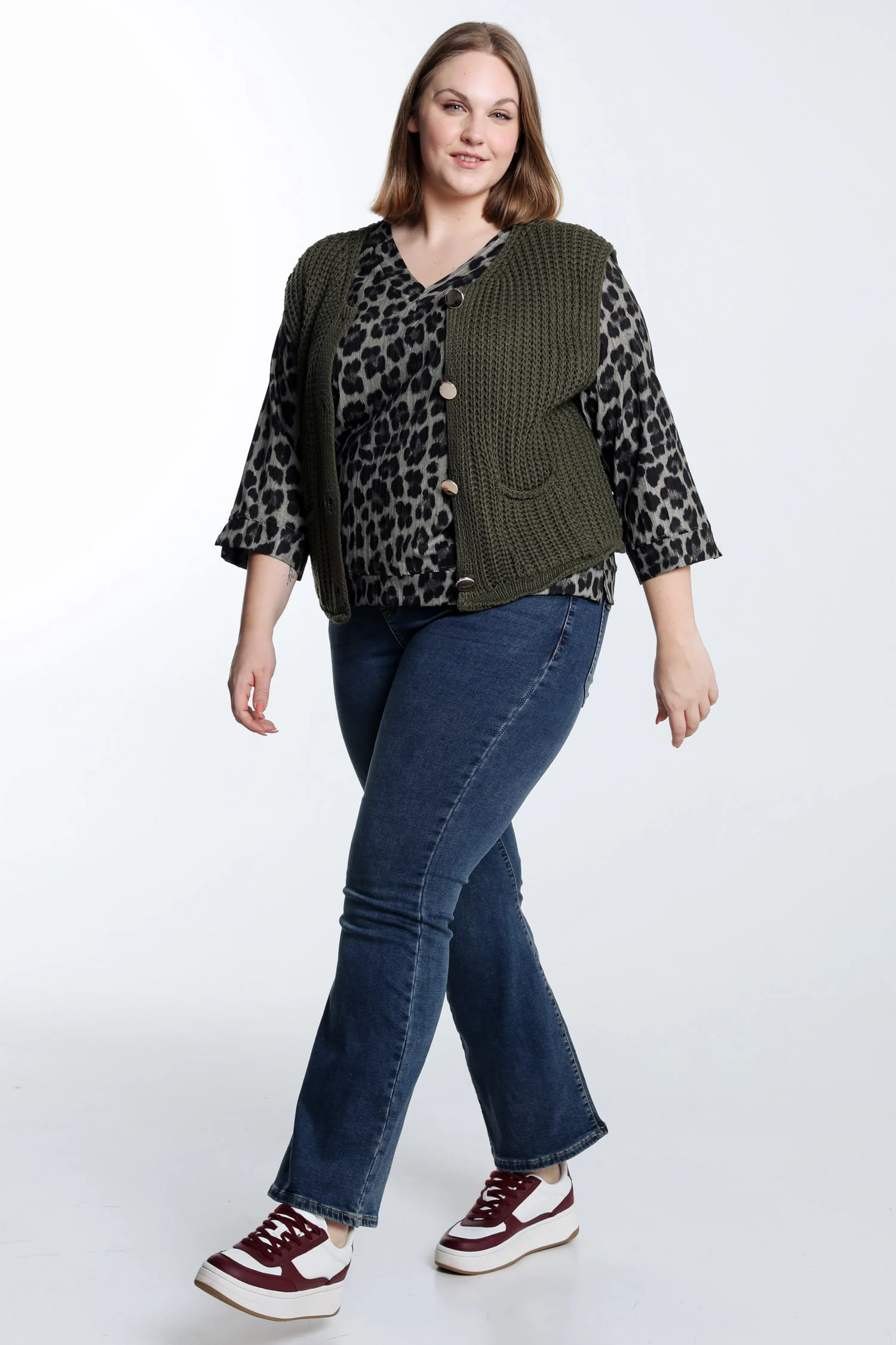 Kort effen vest - Image 9