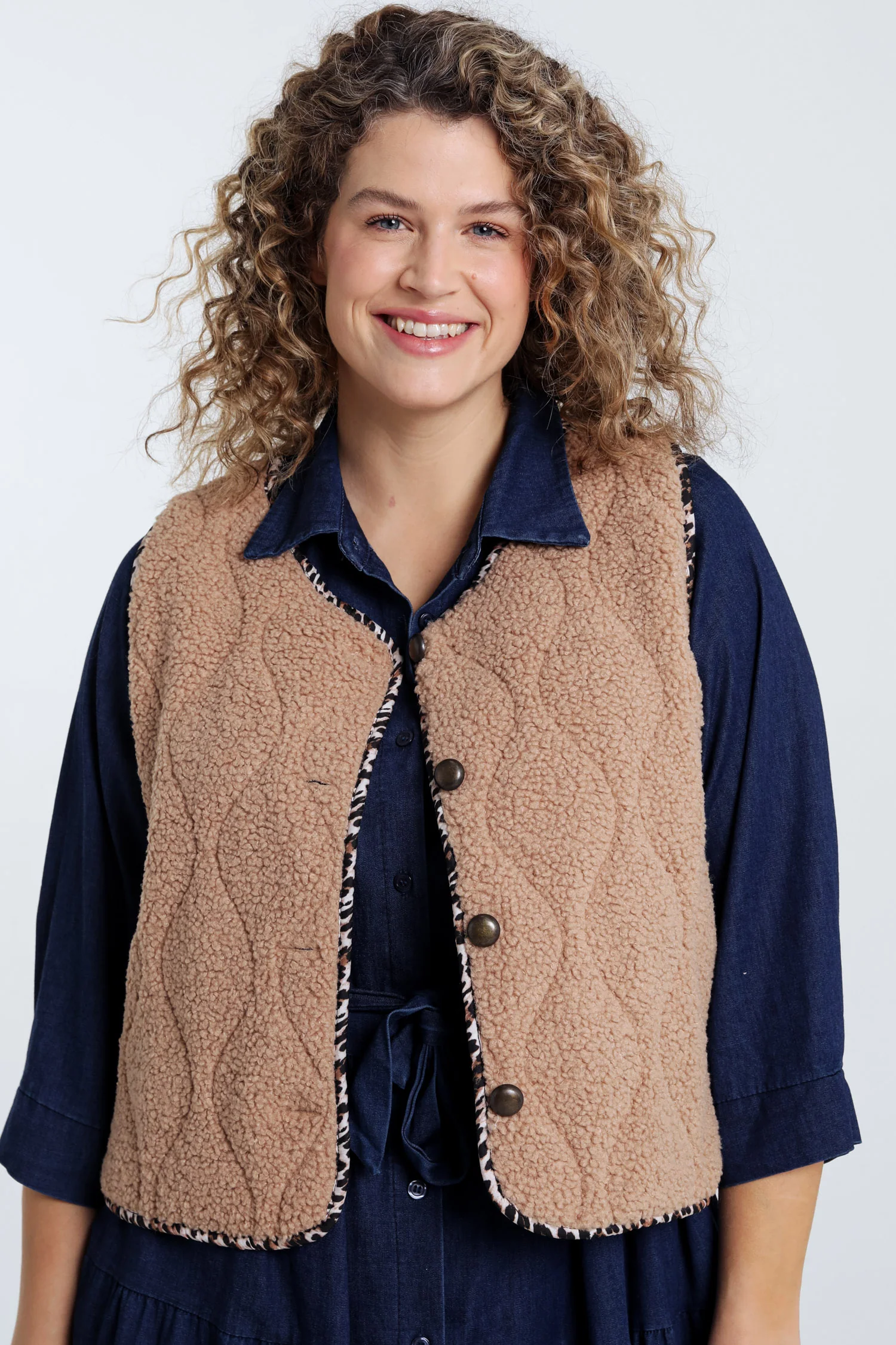 Effen boucle-vest - Image 12