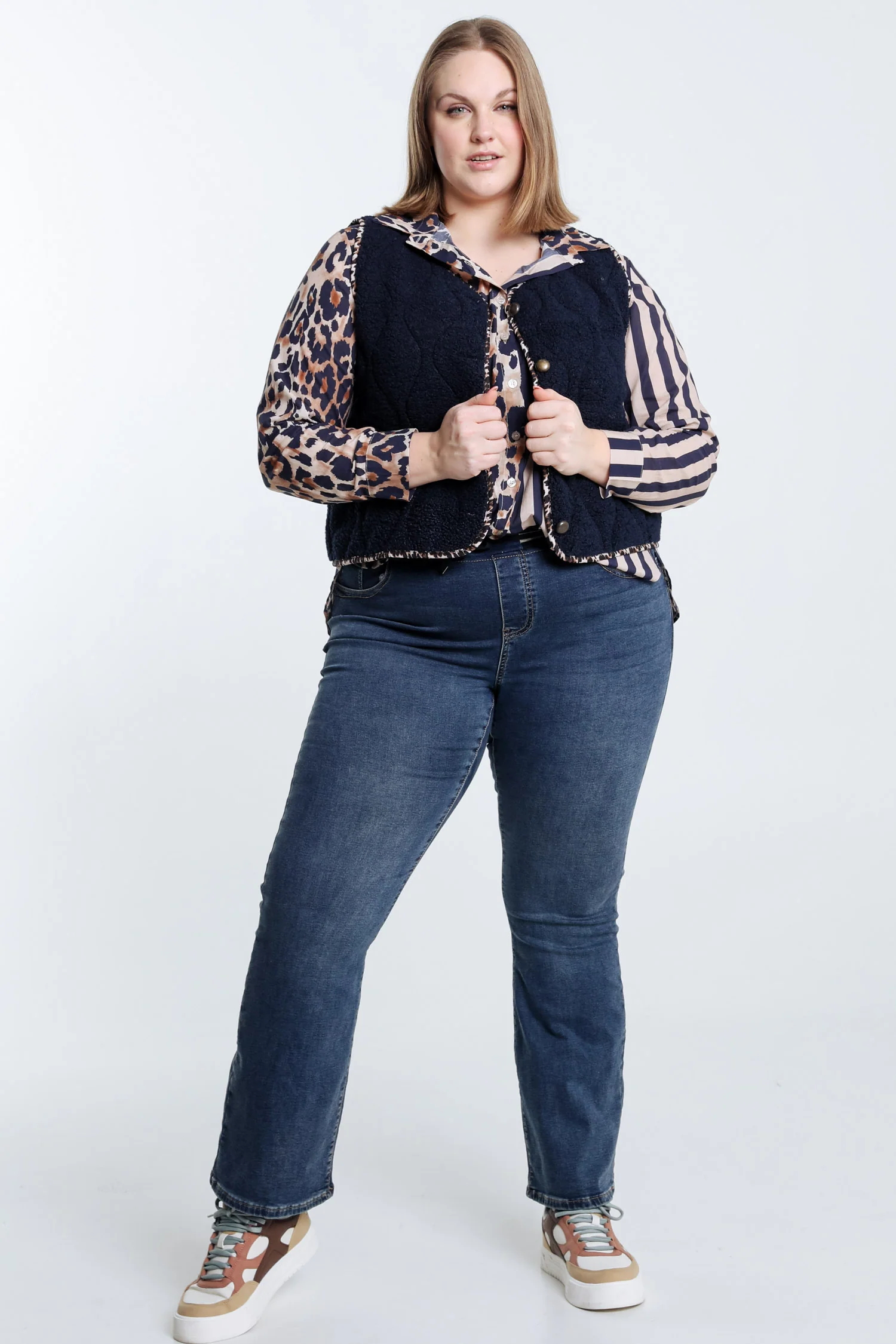 Effen boucle-vest - Image 7