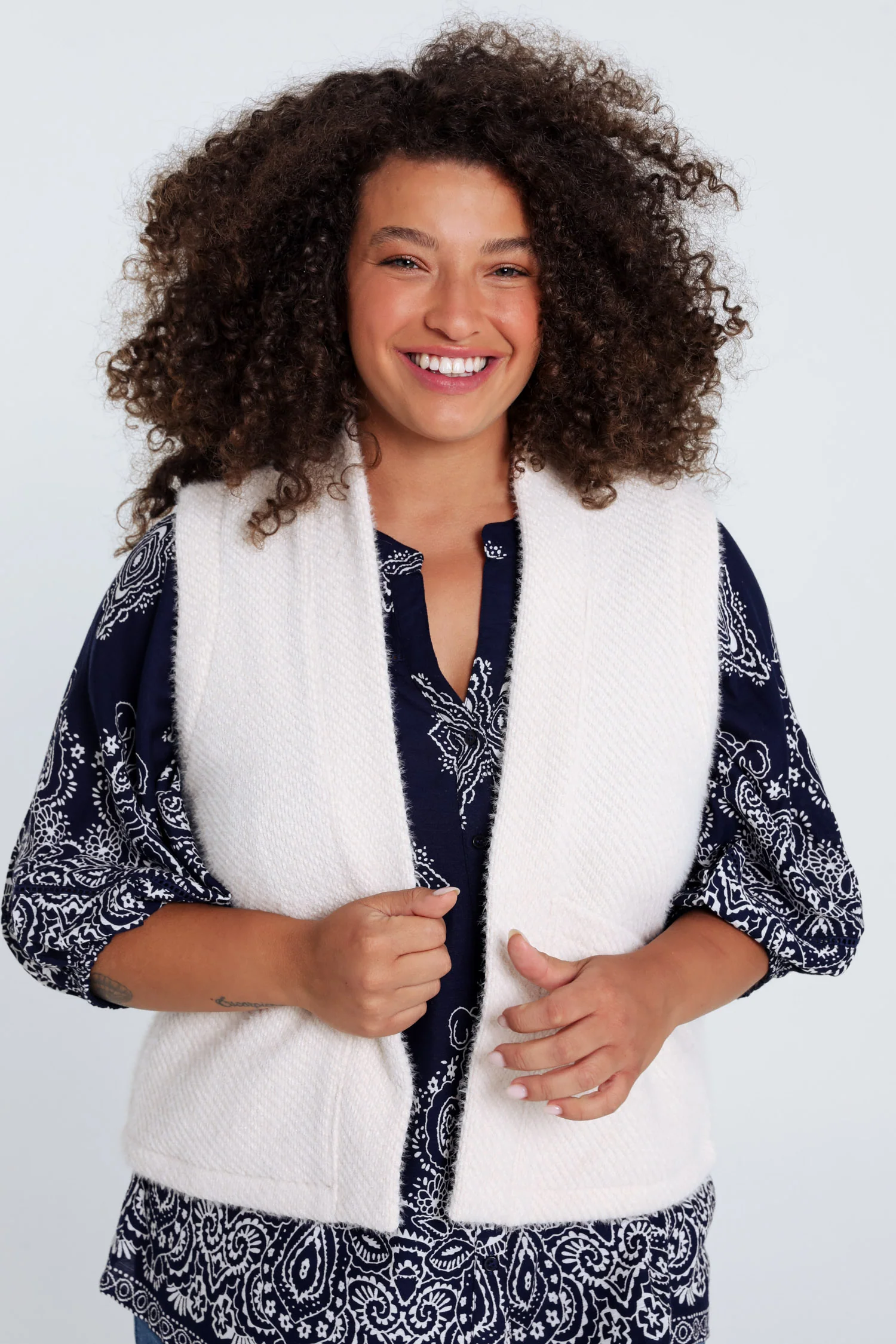 Mouwloos vest