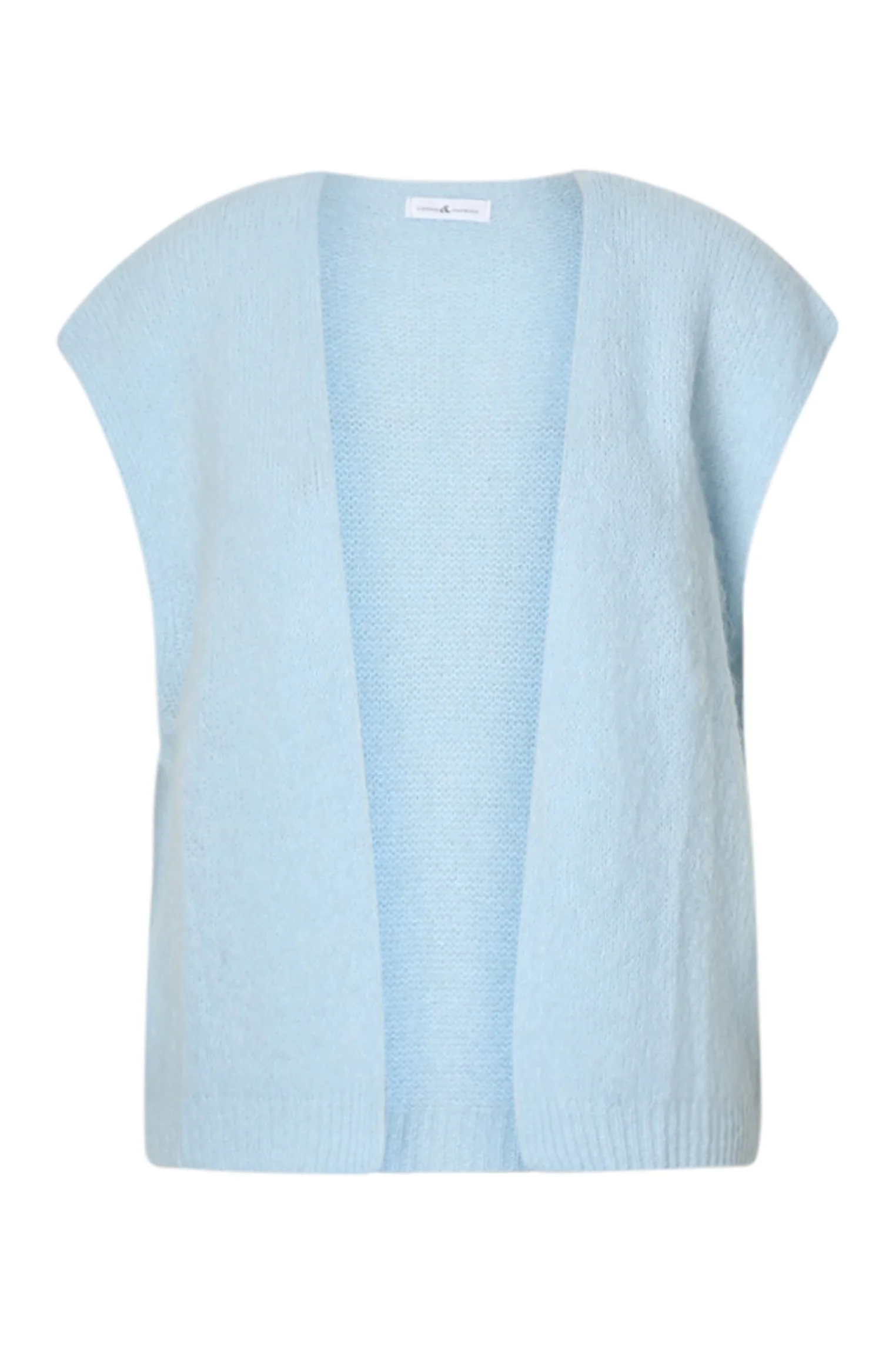 Effen mouwloos gilet - Image 10