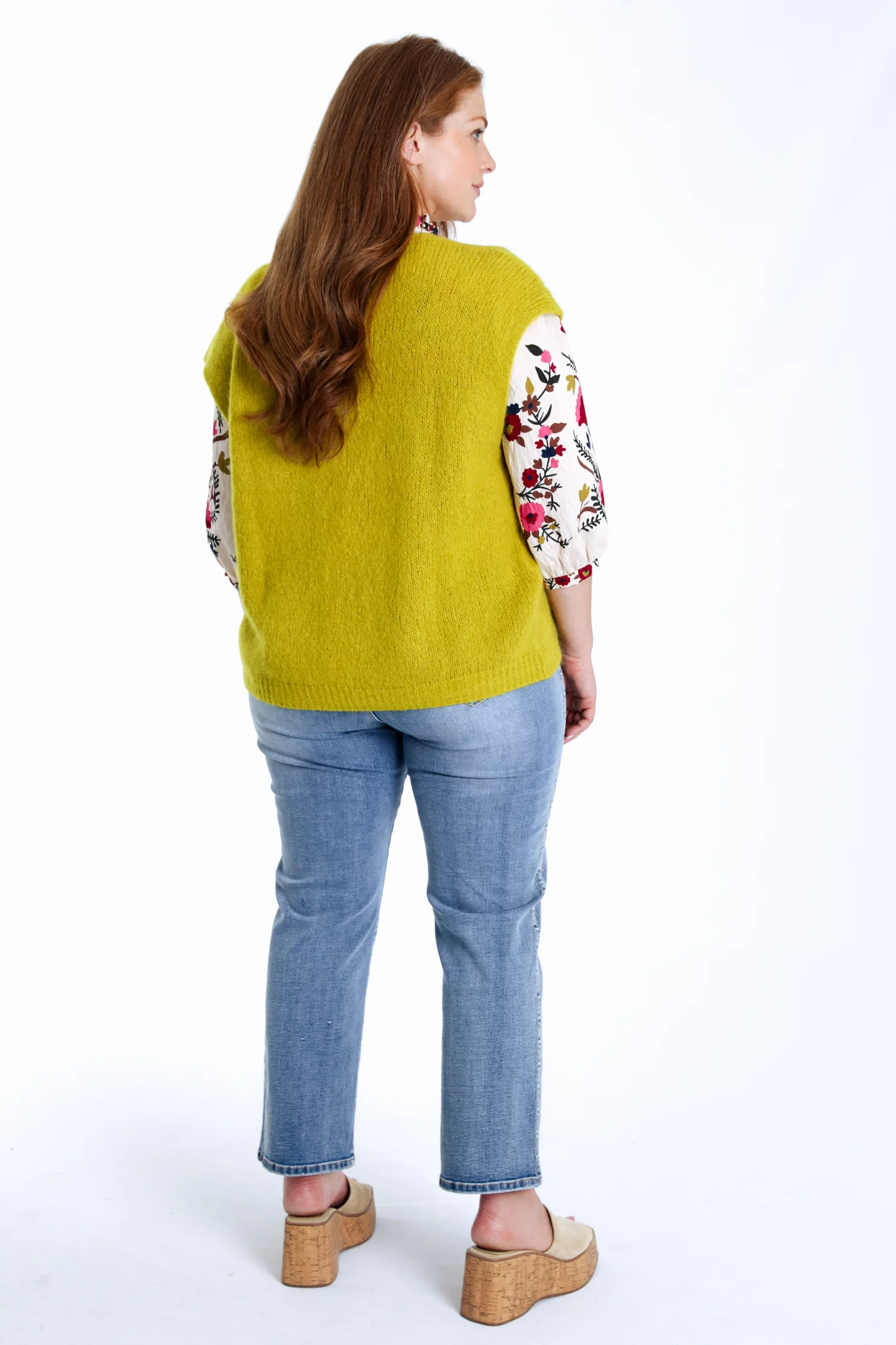 Effen mouwloos gilet - Image 24