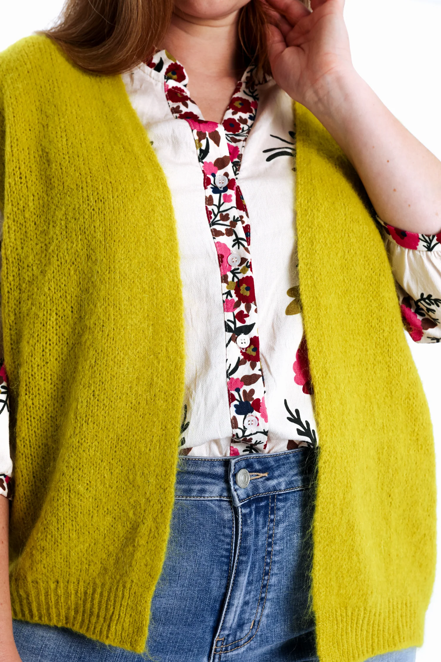 Effen mouwloos gilet - Image 27