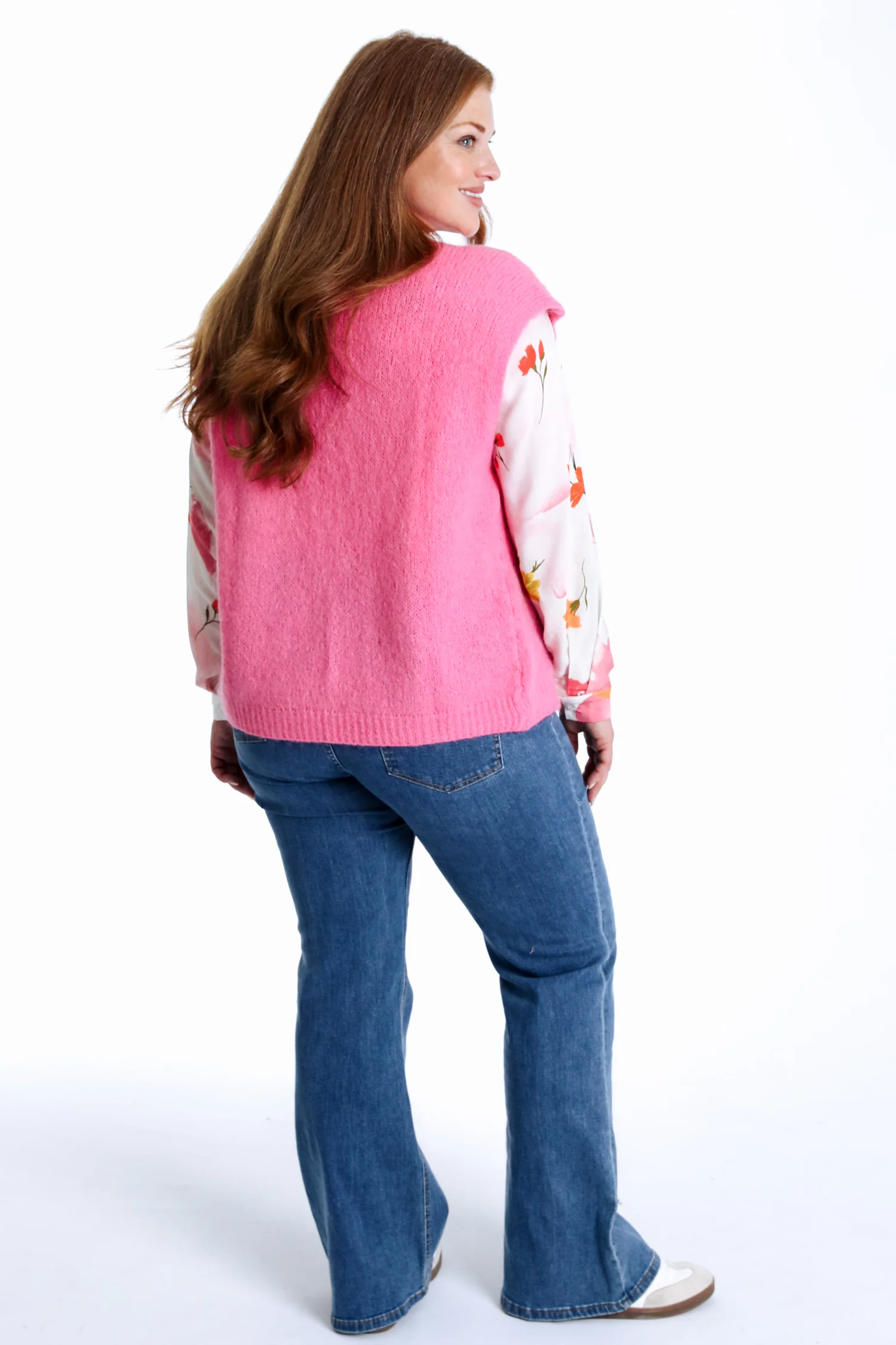 Effen mouwloos gilet - Image 34