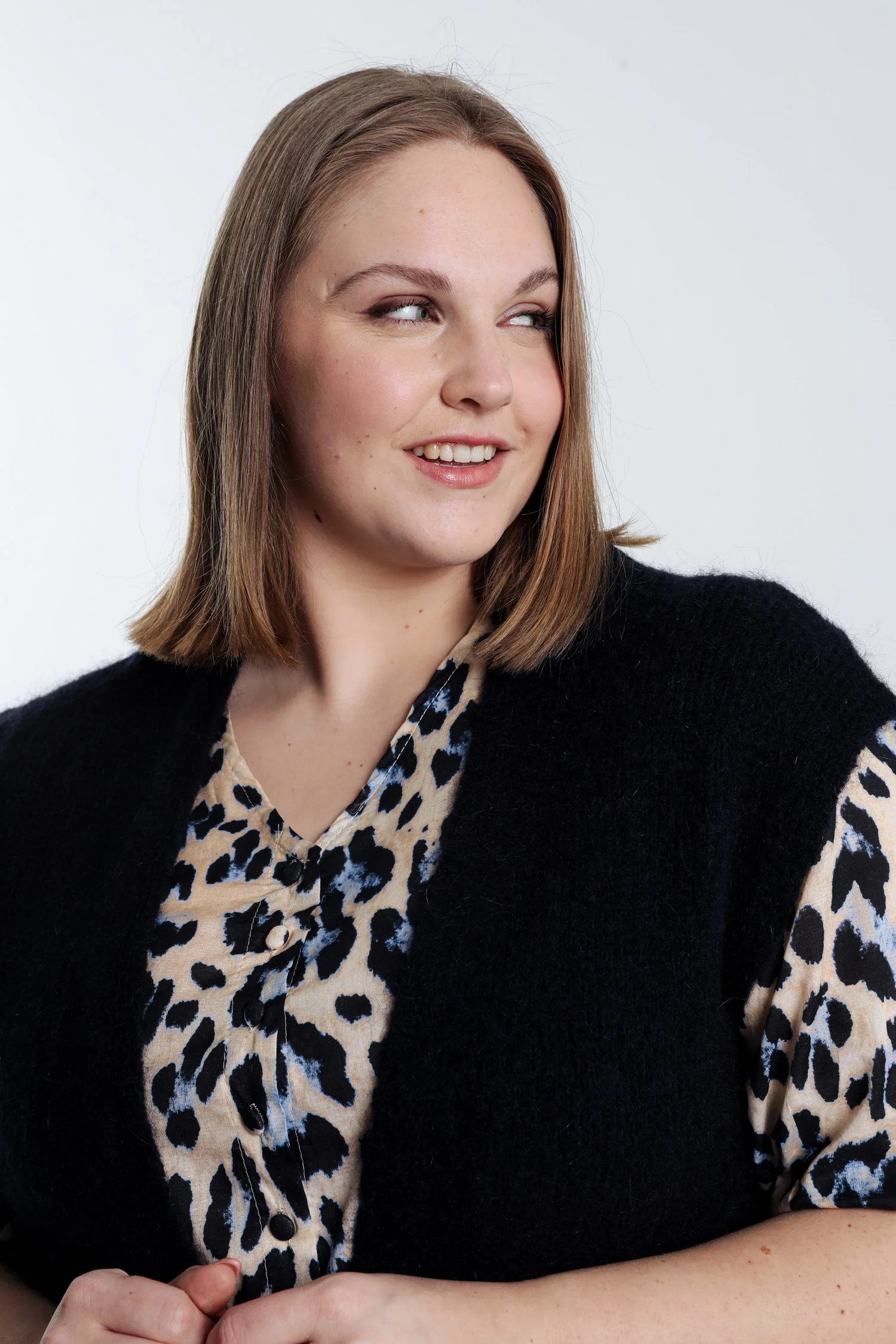 Effen mouwloos vest - Image 17