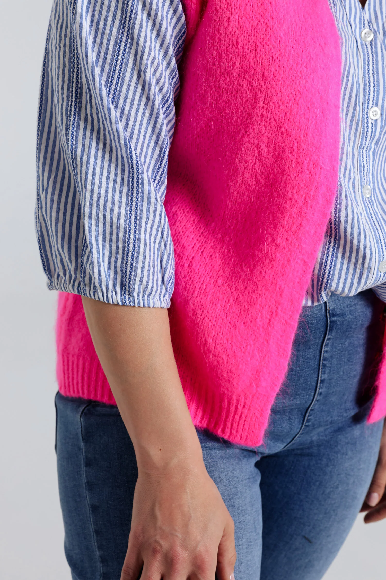 Effen mouwloos vest - Image 26