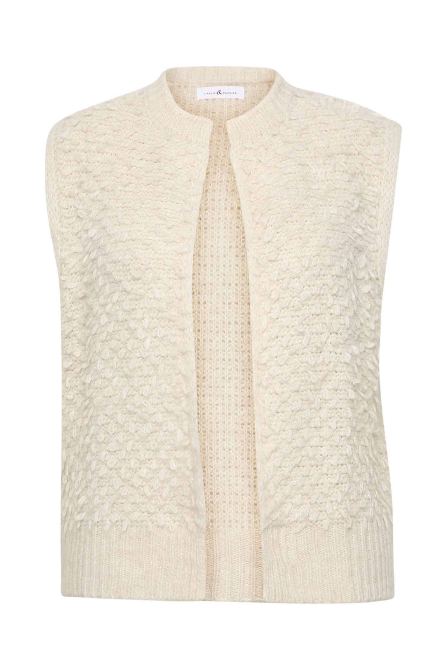 Effen mouwloos gilet - Image 7