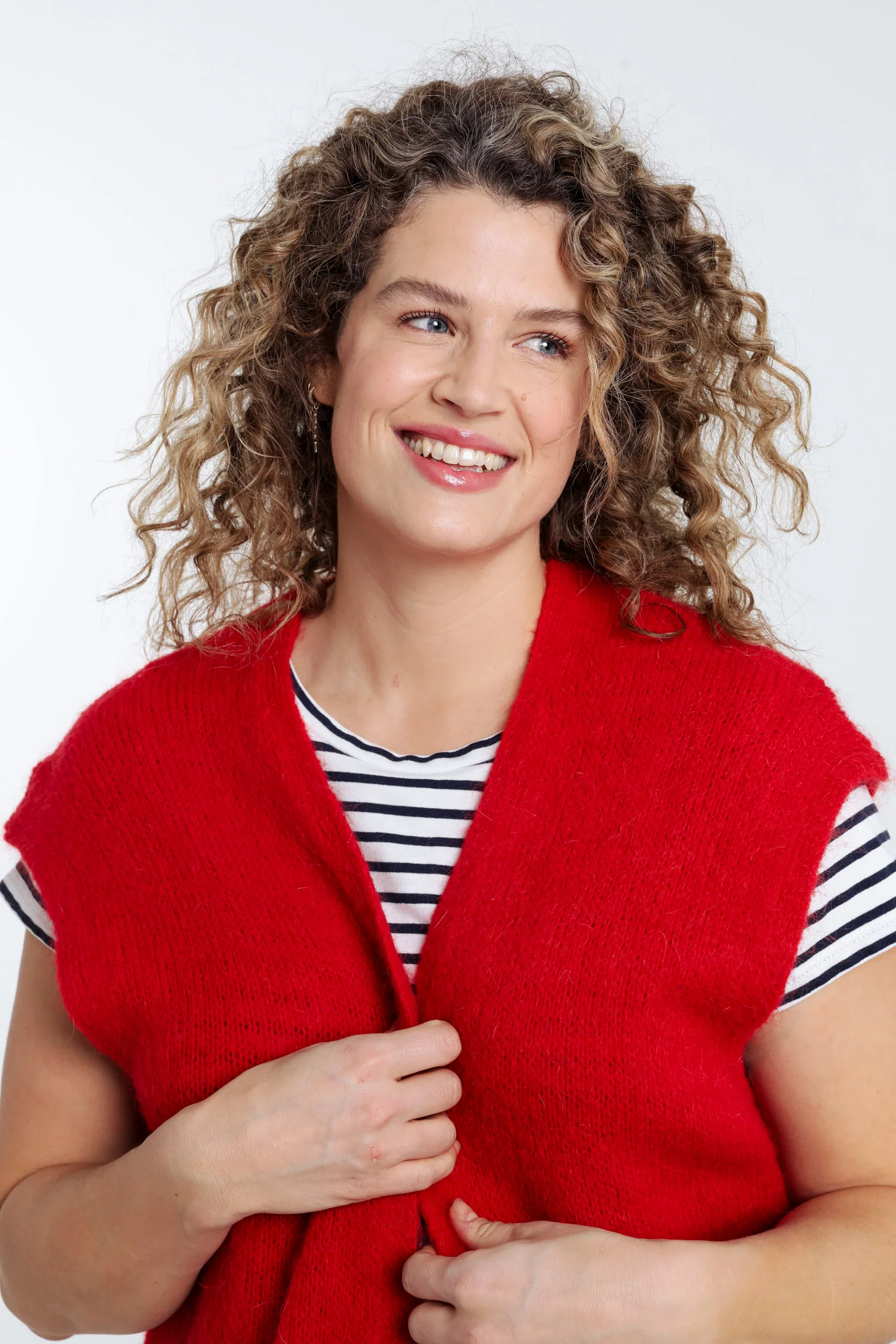 Effen mouwloos vest - Image 36