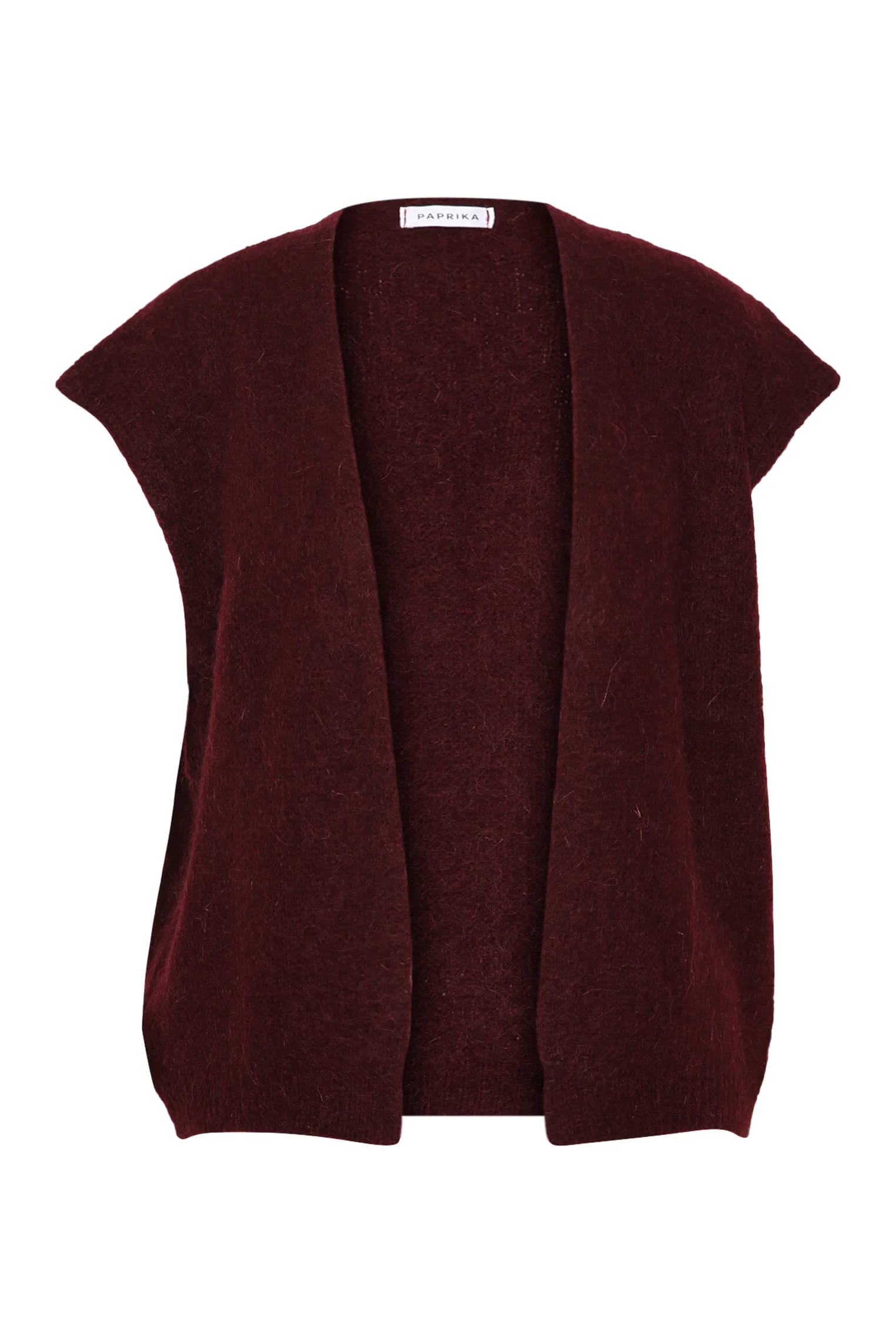 Effen mouwloos gilet - Image 7