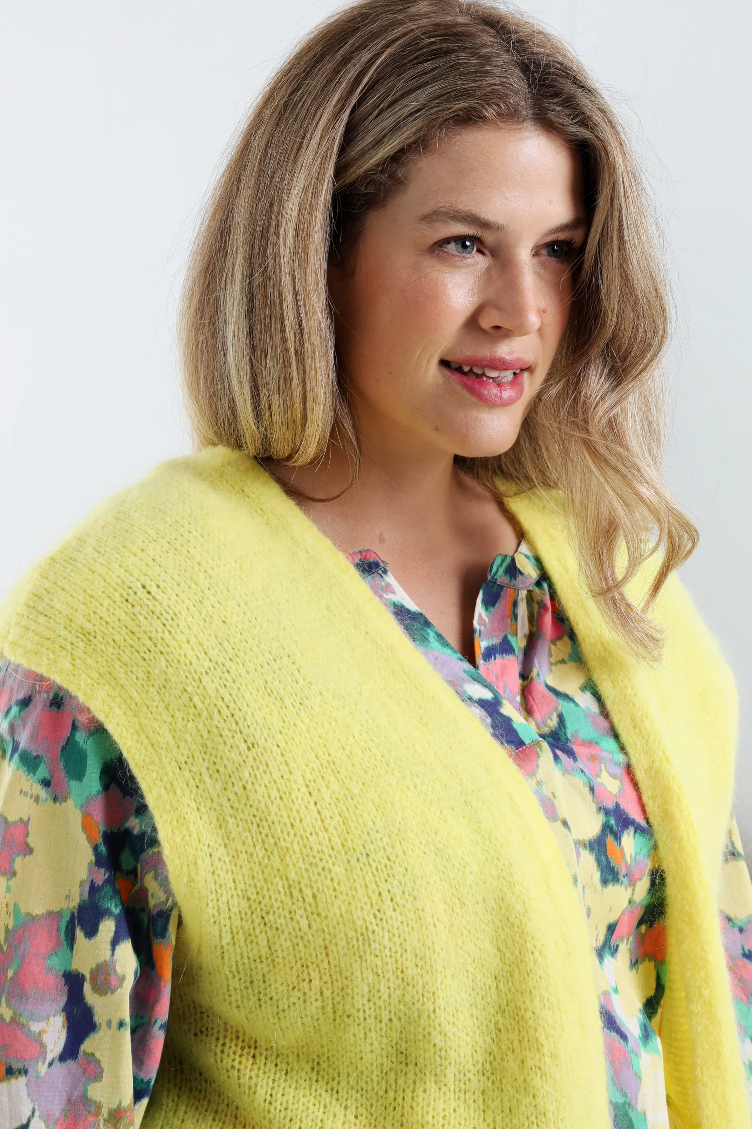 Effen mouwloos vest - Image 71
