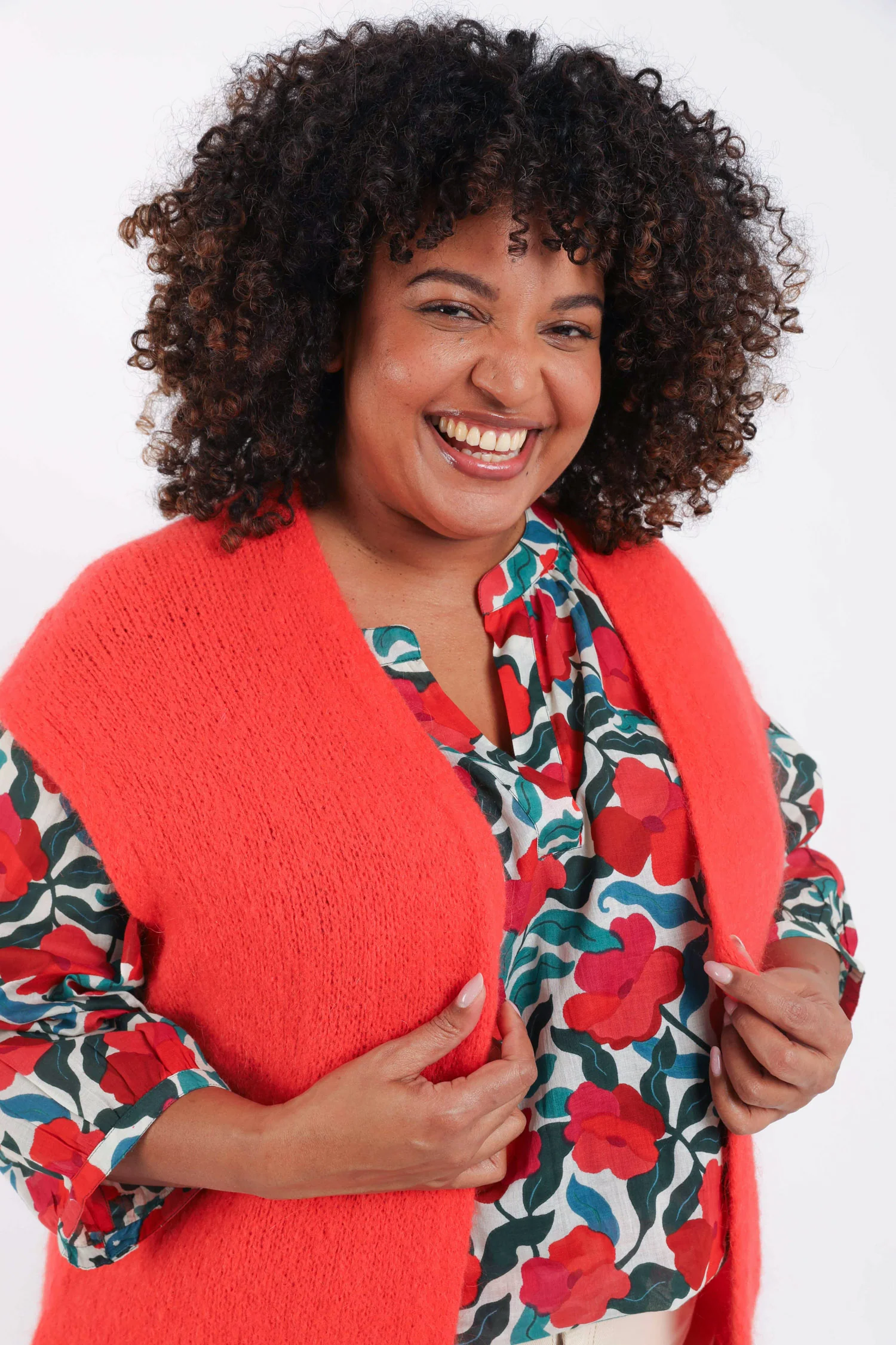 Effen mouwloos gilet - Image 3