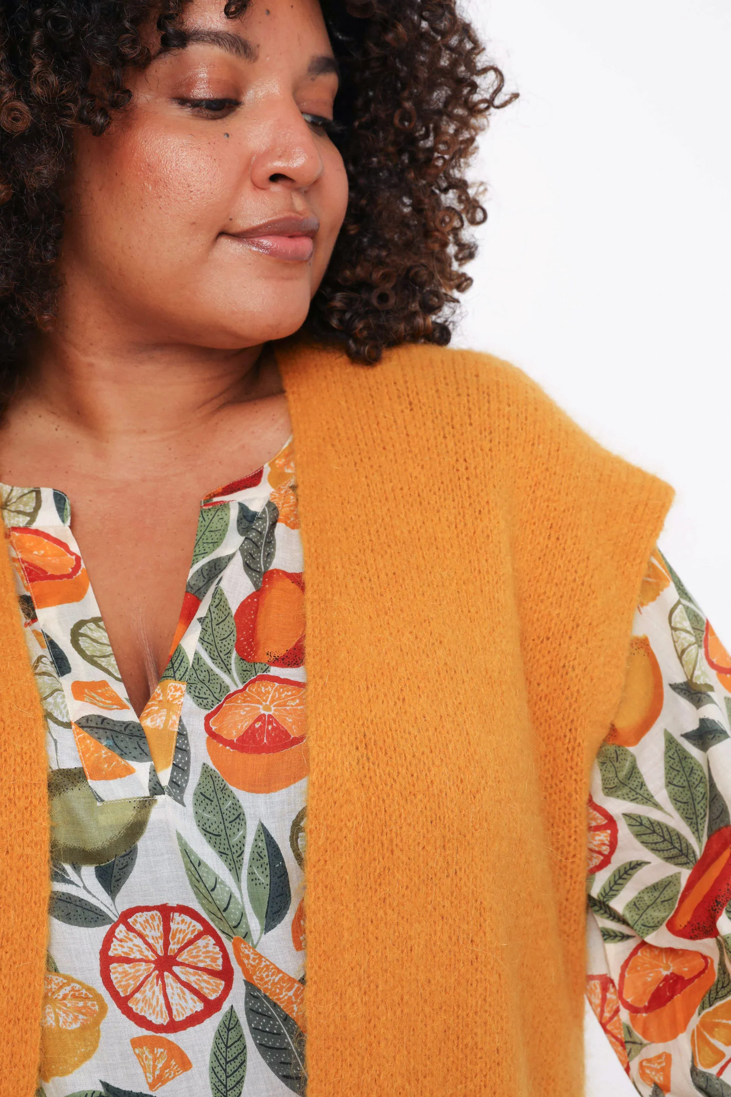 Effen mouwloos gilet - Image 5
