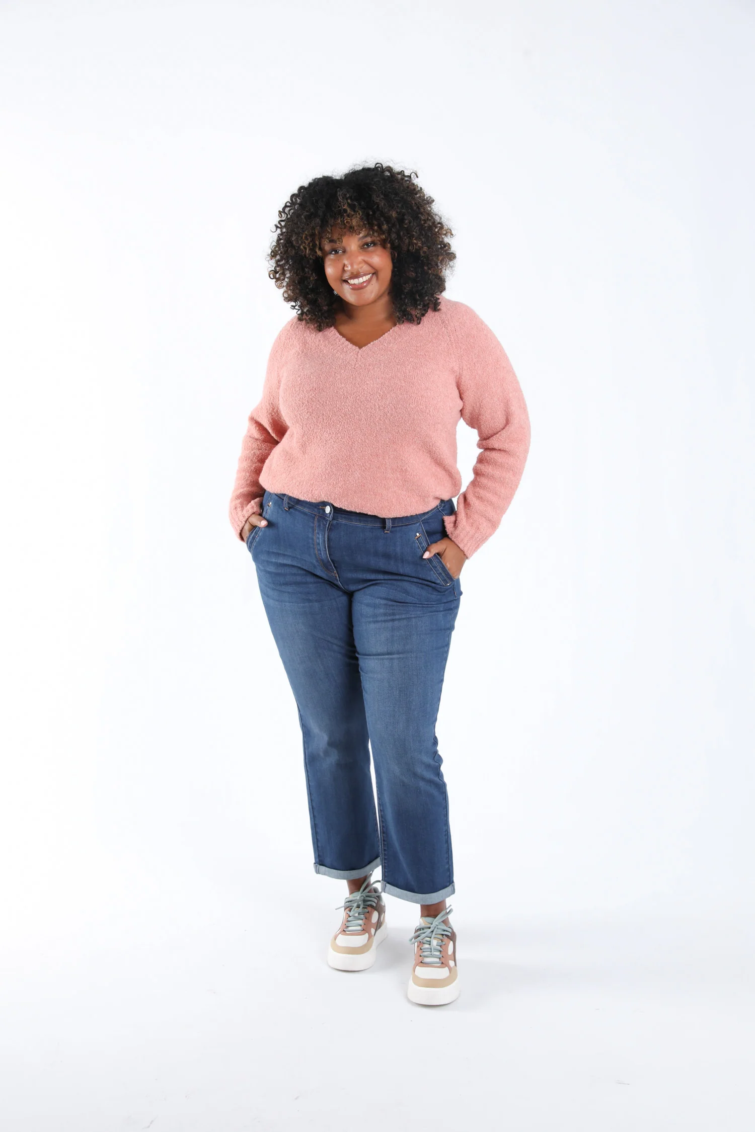 7/8 jeans met omslag - Image 7