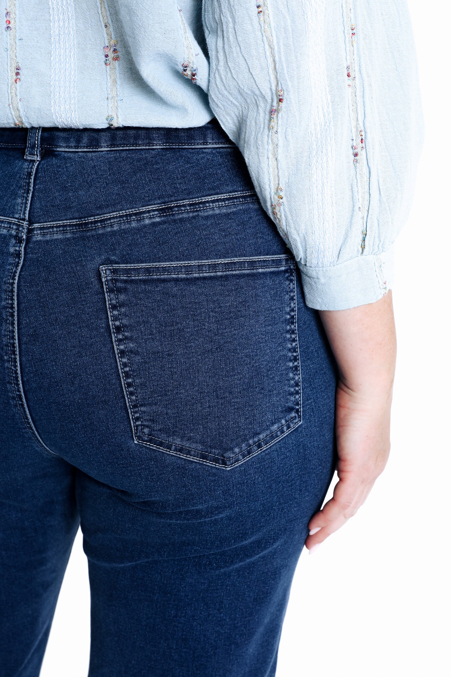 Rechte Mia jeans met borduursels - Image 17