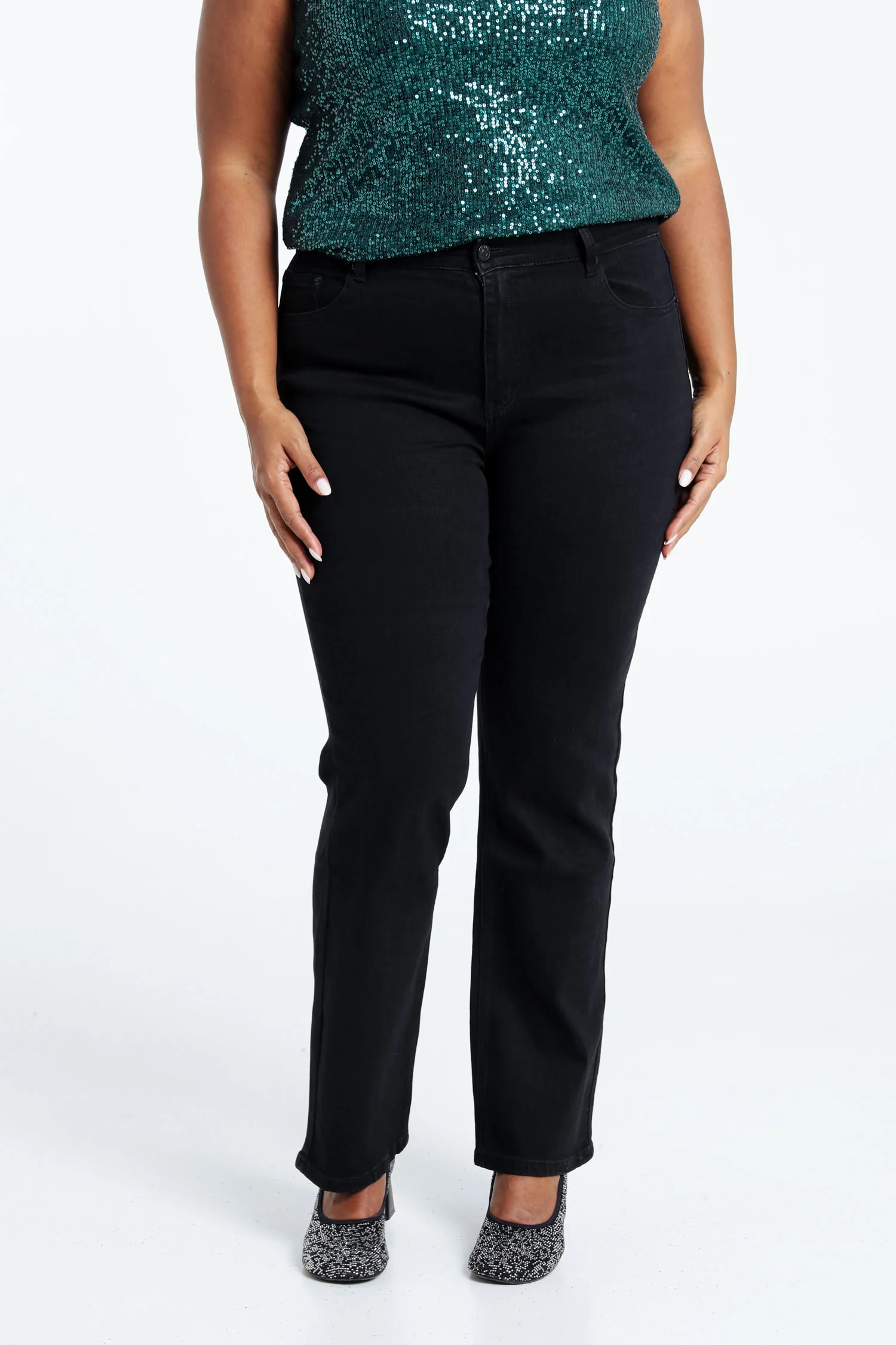 Rechte jeans 'Mia' L32 met 5 zakken - Image 22