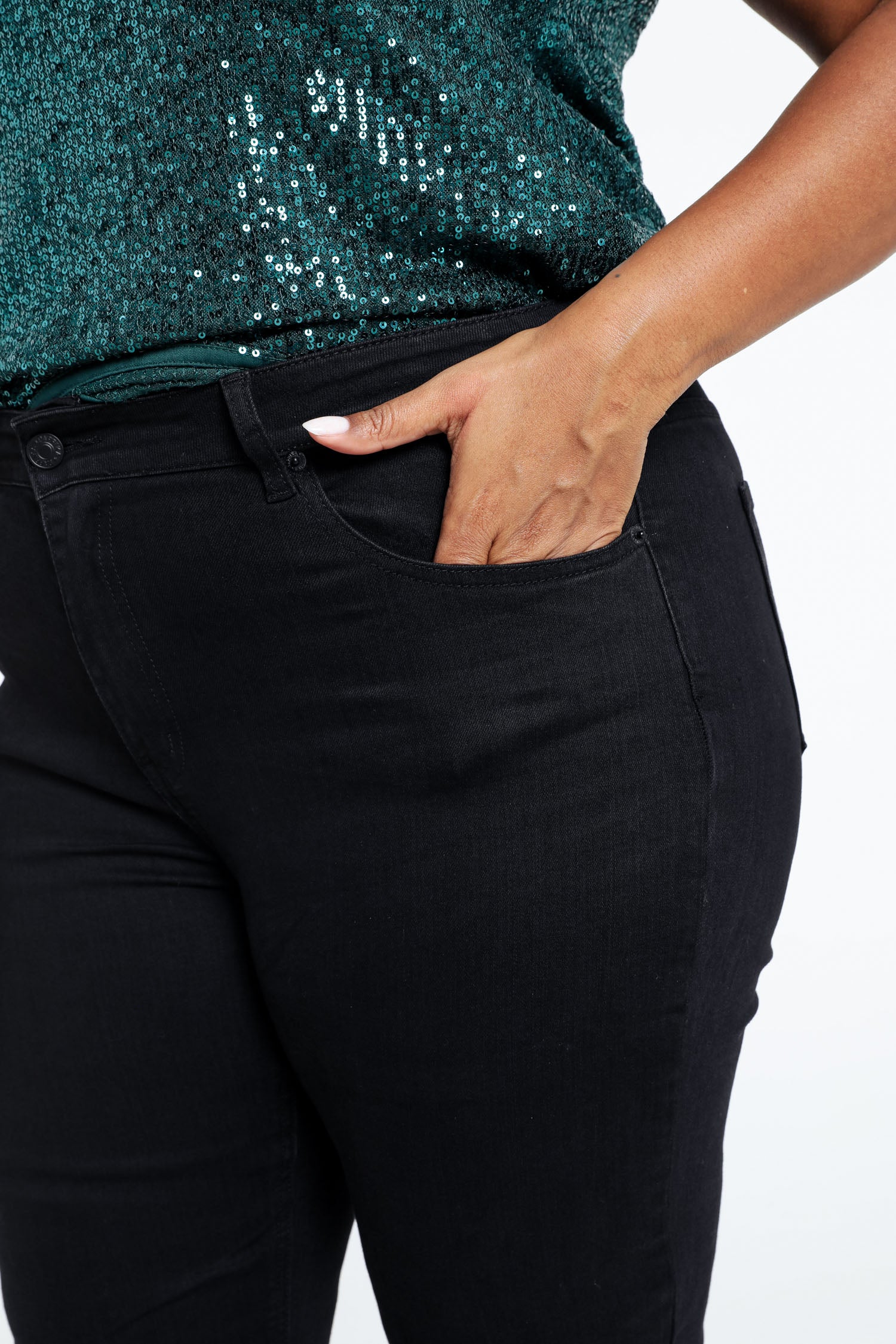 Rechte jeans 'Mia' L32 met 5 zakken - Image 24