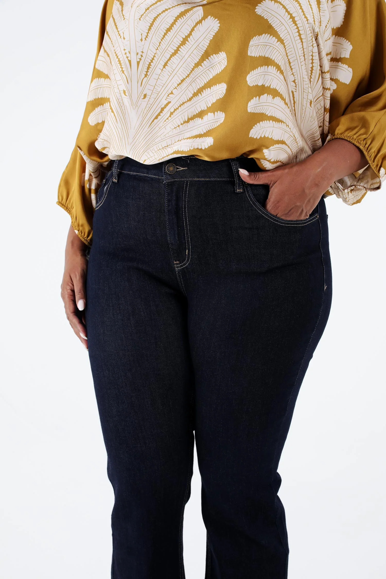 Rechte jeans 'Mia' L32 met 5 zakken - Image 6