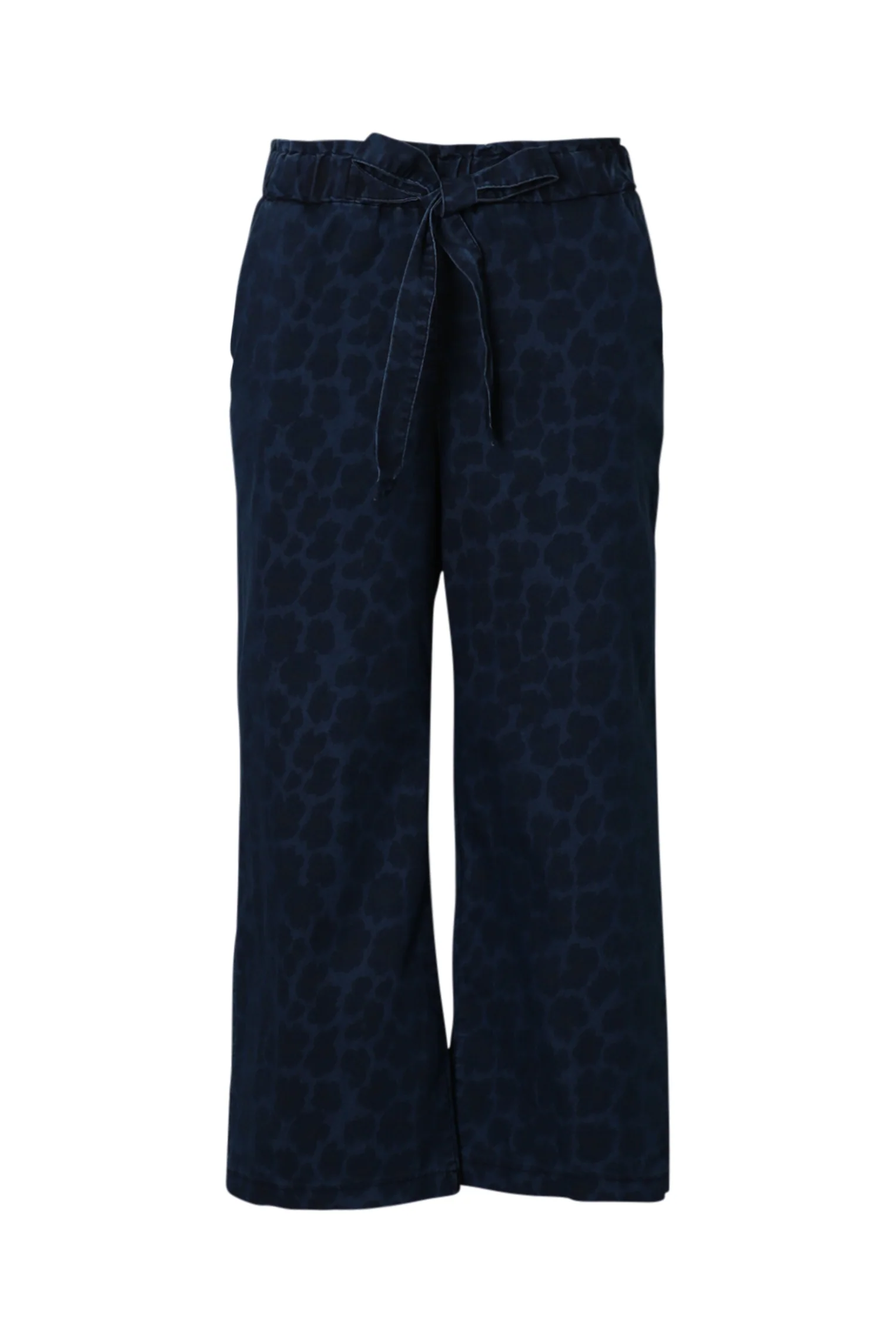 Geprinte 3/4 wijde jeans met dierenhuidmotief - Image 10