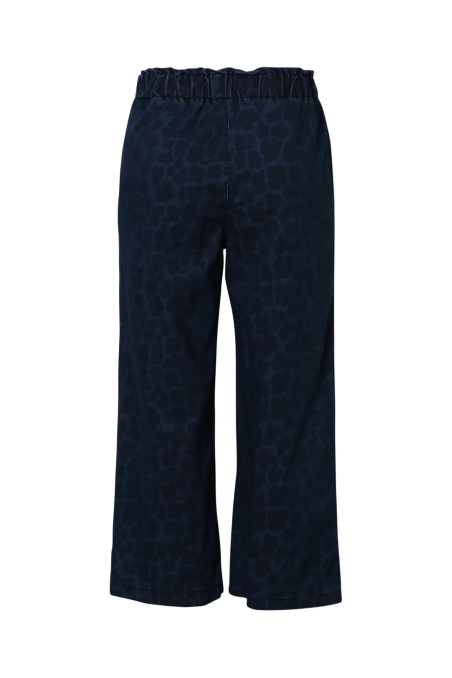 Geprinte 3/4 wijde jeans met dierenhuidmotief - Image 11