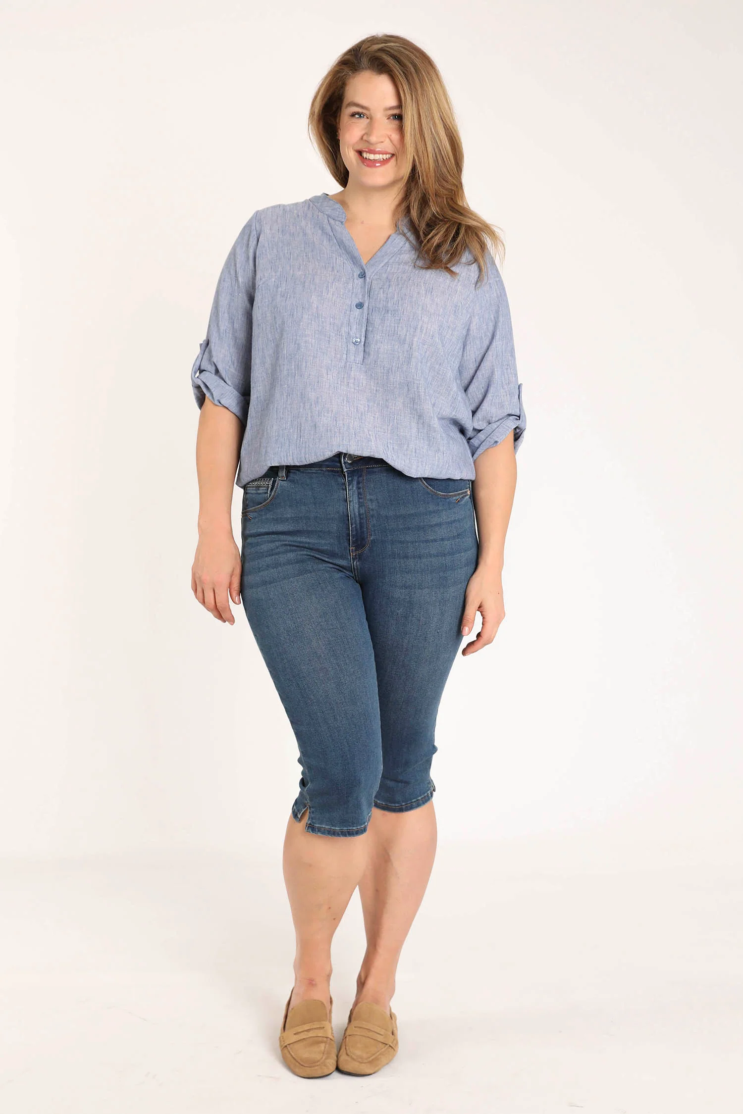 Jeans Louise corsaire met borduurdetail - Image 7