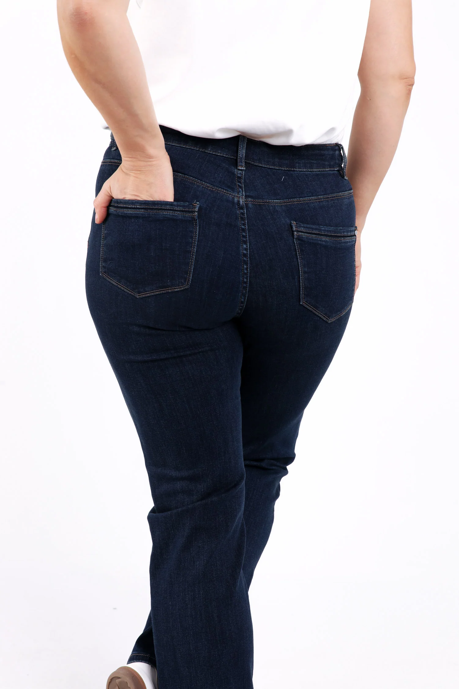 Jeans Mia recht L32 met vlechtdetail - Image 3