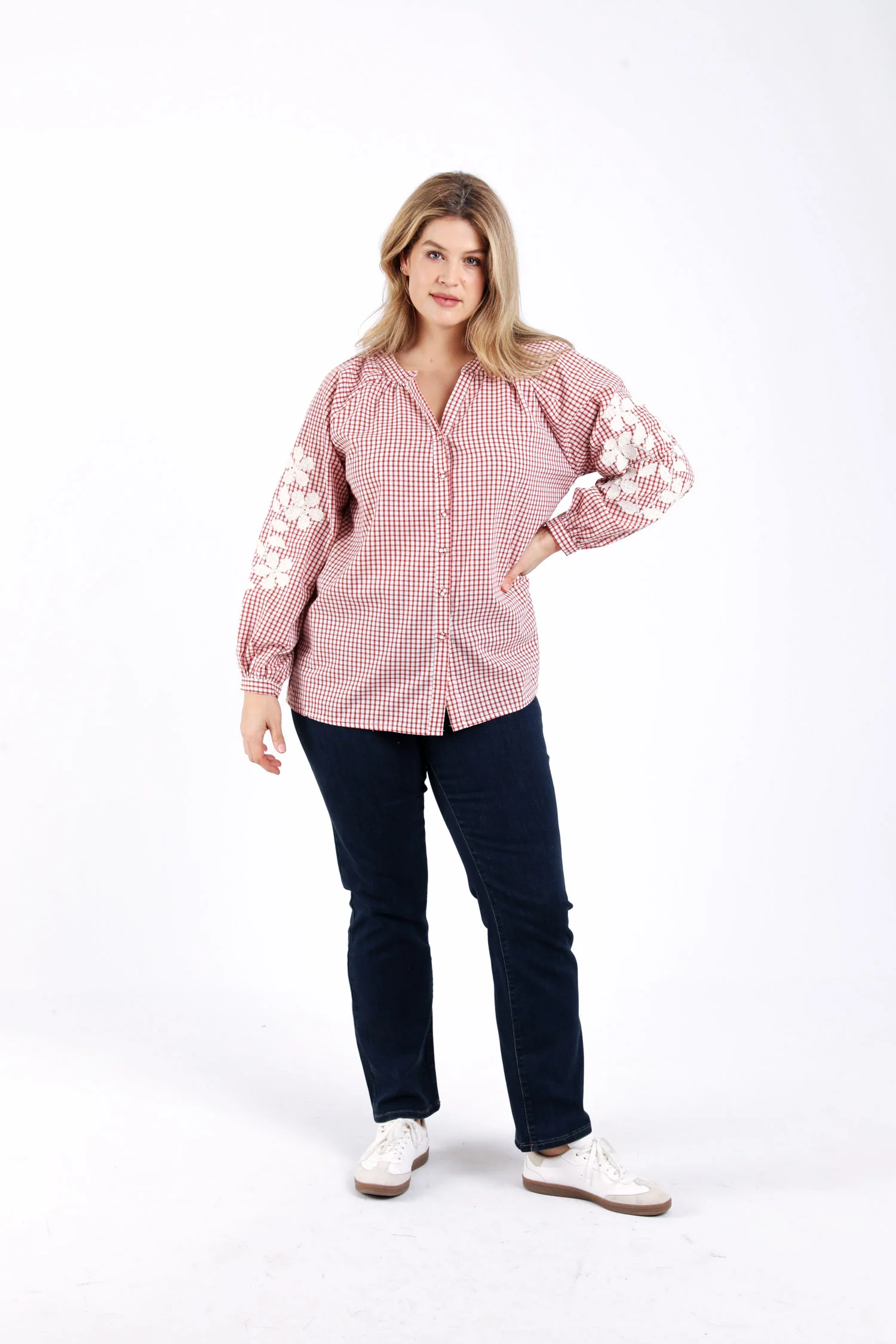 Jeans Mia recht L32 met vlechtdetail - Image 8