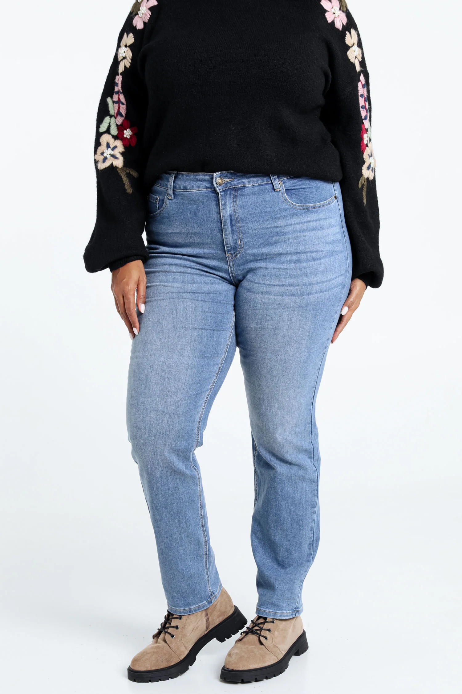 Slim jeans 'Louise' L32 met 5 zakken - Image 12