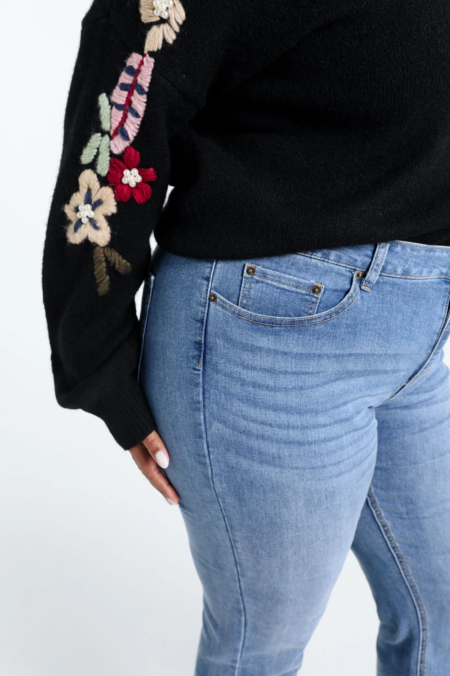 Slim jeans 'Louise' L32 met 5 zakken - Image 17