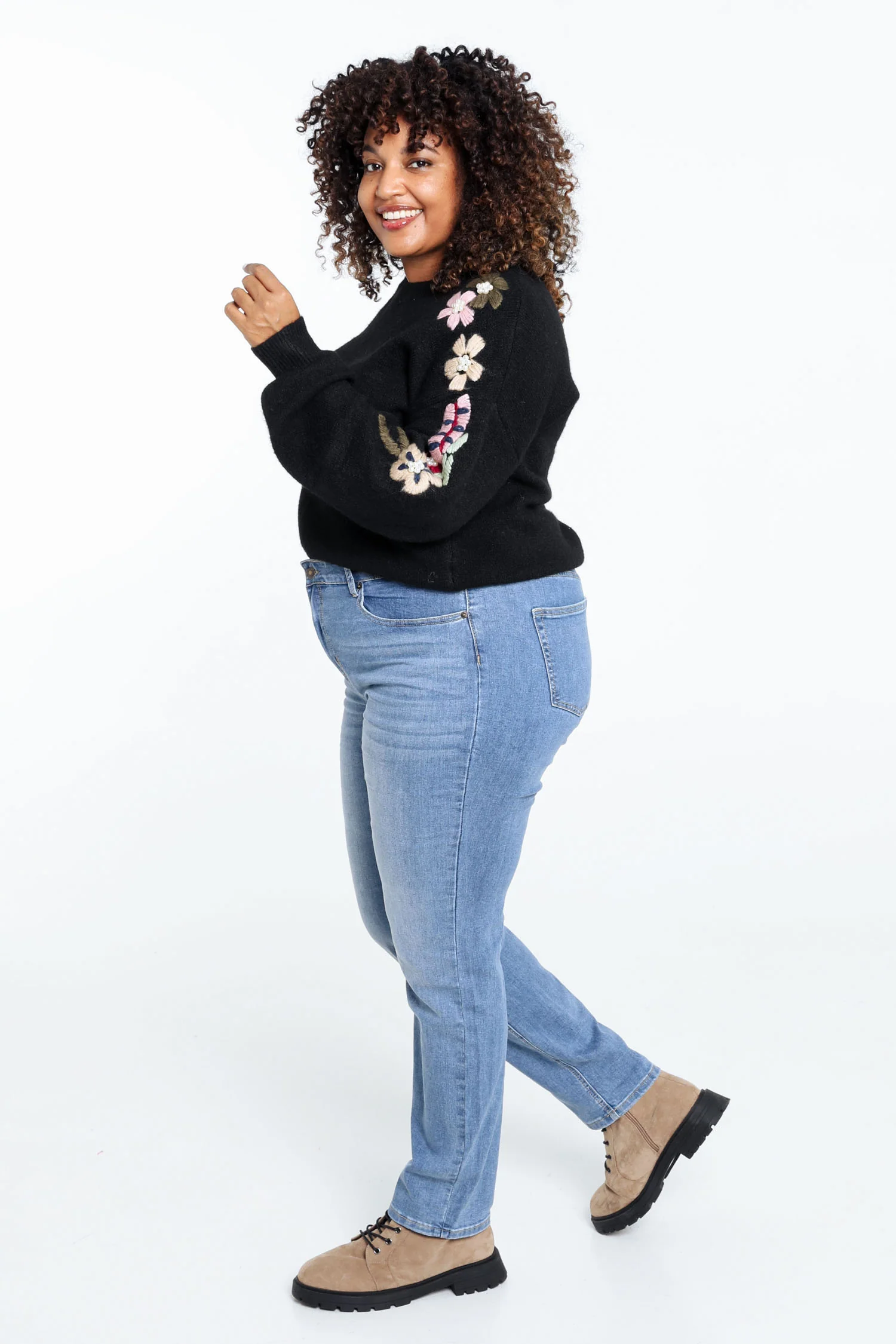 Slim jeans 'Louise' L32 met 5 zakken - Image 19