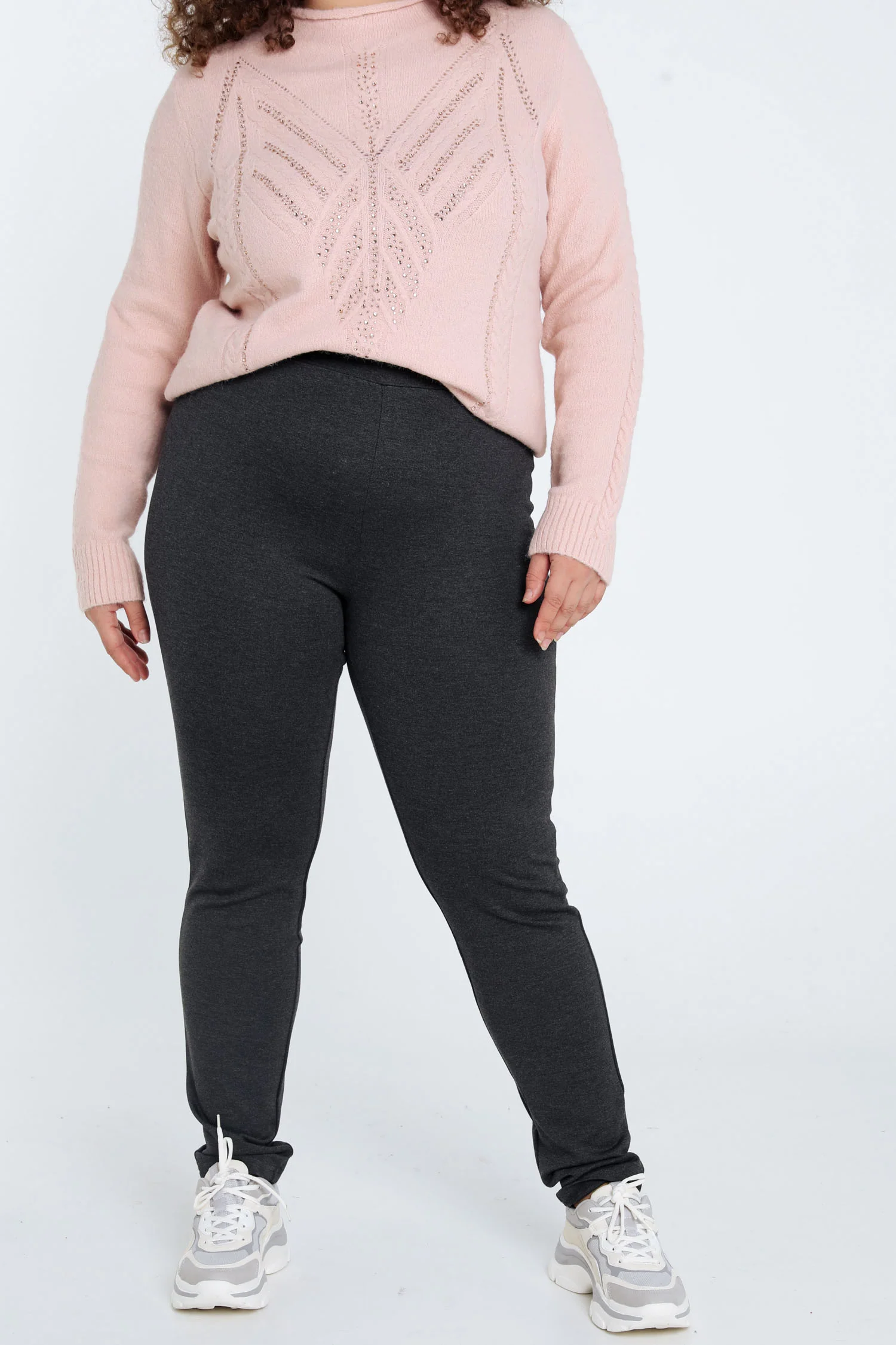 Effen slim 7/8-milanojegging in viscose - Image 12