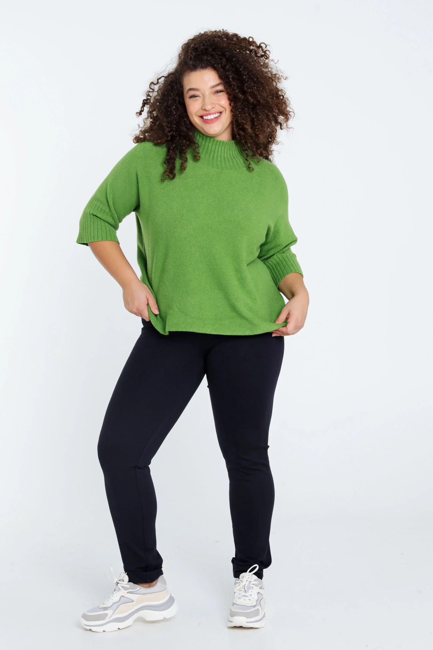 Effen slim 7/8-milanojegging in viscose - Image 8