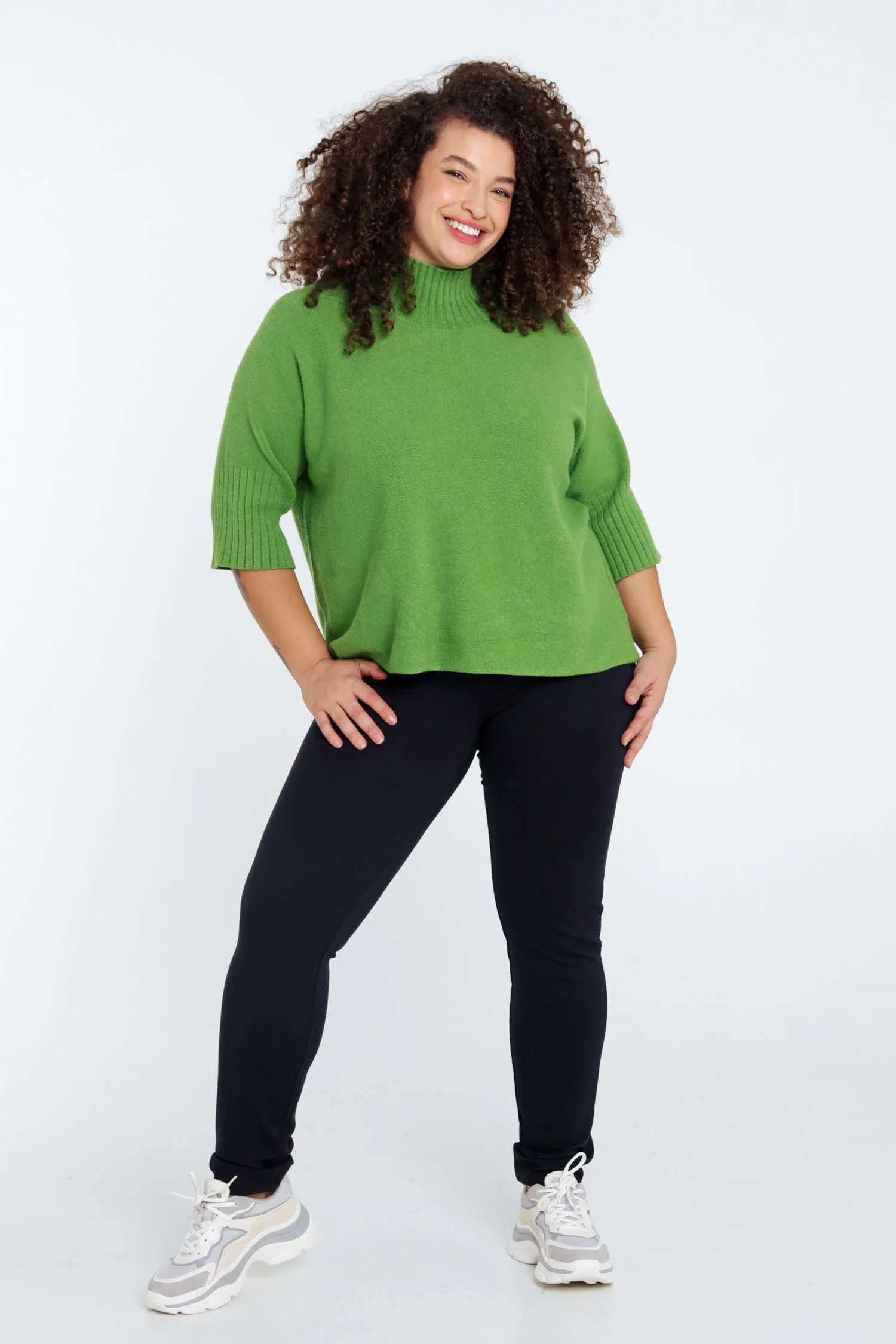 Effen slim 7/8-milanojegging in viscose - Image 9
