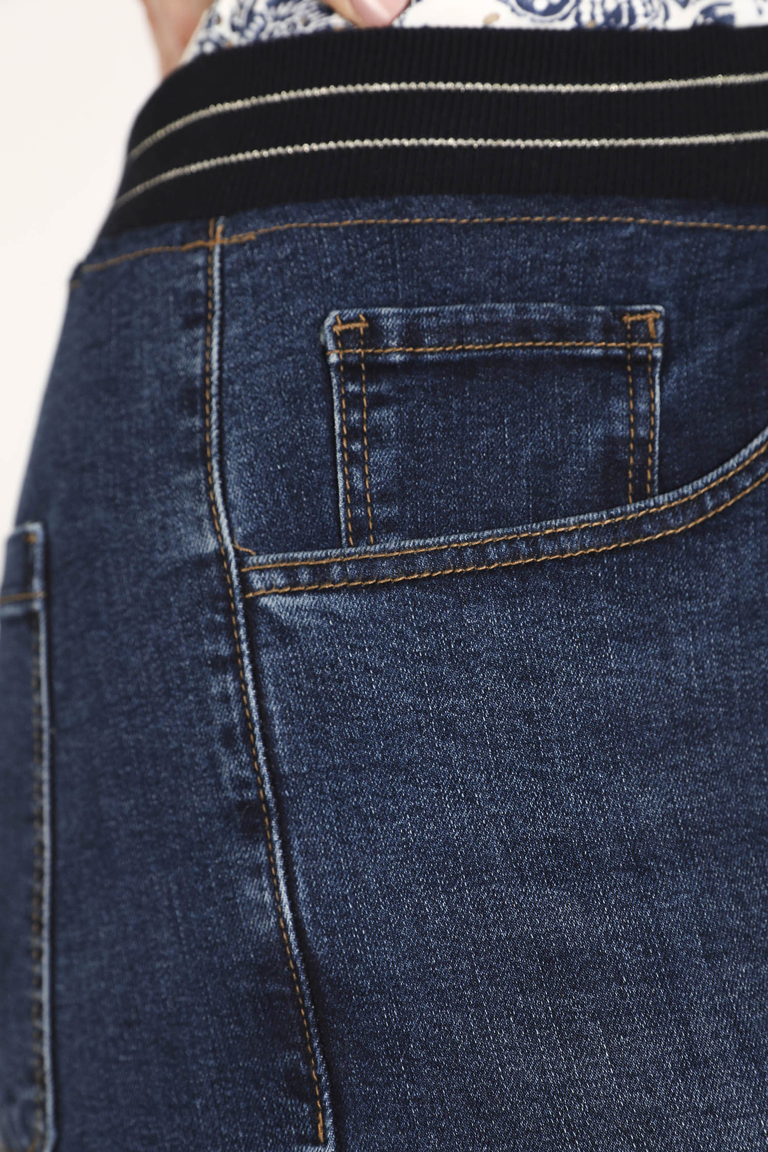 Jegging wijd Lolly 7/8 in denim - Image 5