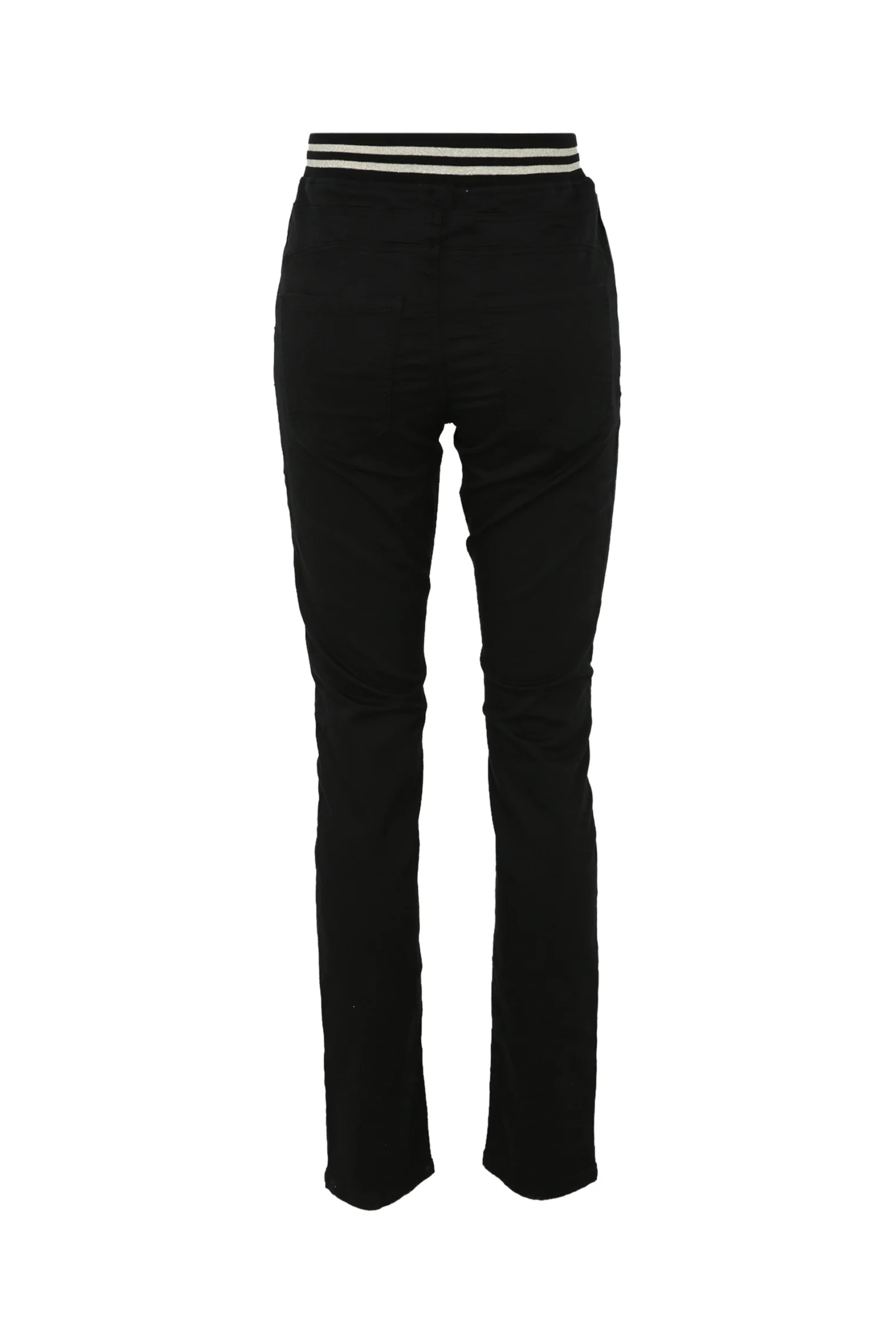 Effen slim jegging 'Lolly' met lurex en elastische sporttaille - Image 31