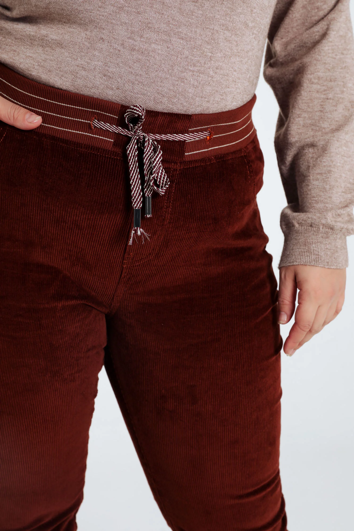 Effen slim fluwelen jegging - Image 24