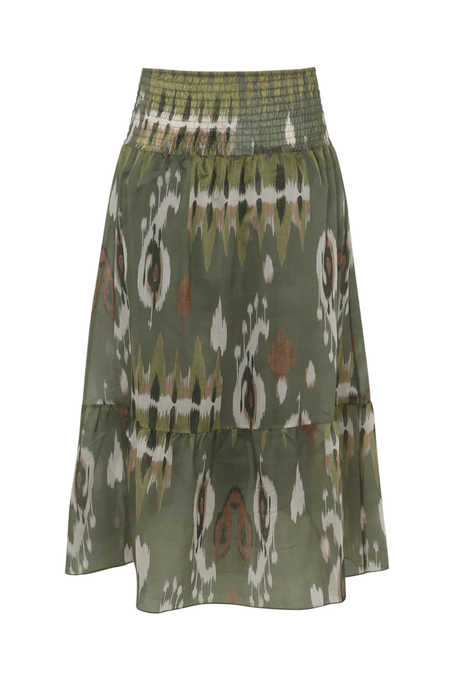 Mid-length jurk van viscose met etnische print - Image 11