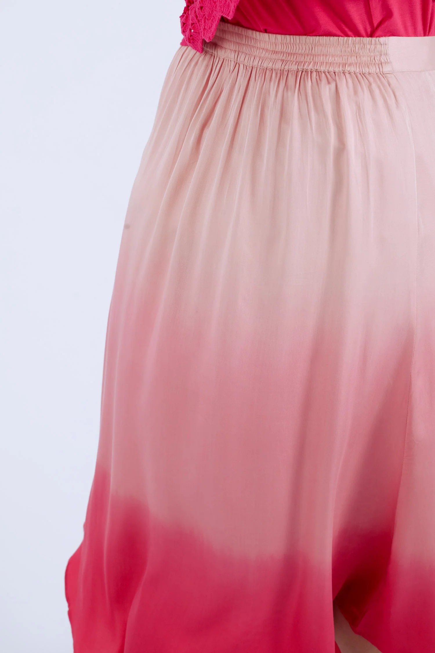 Middel lange rok van viscose tie&dye - Image 6