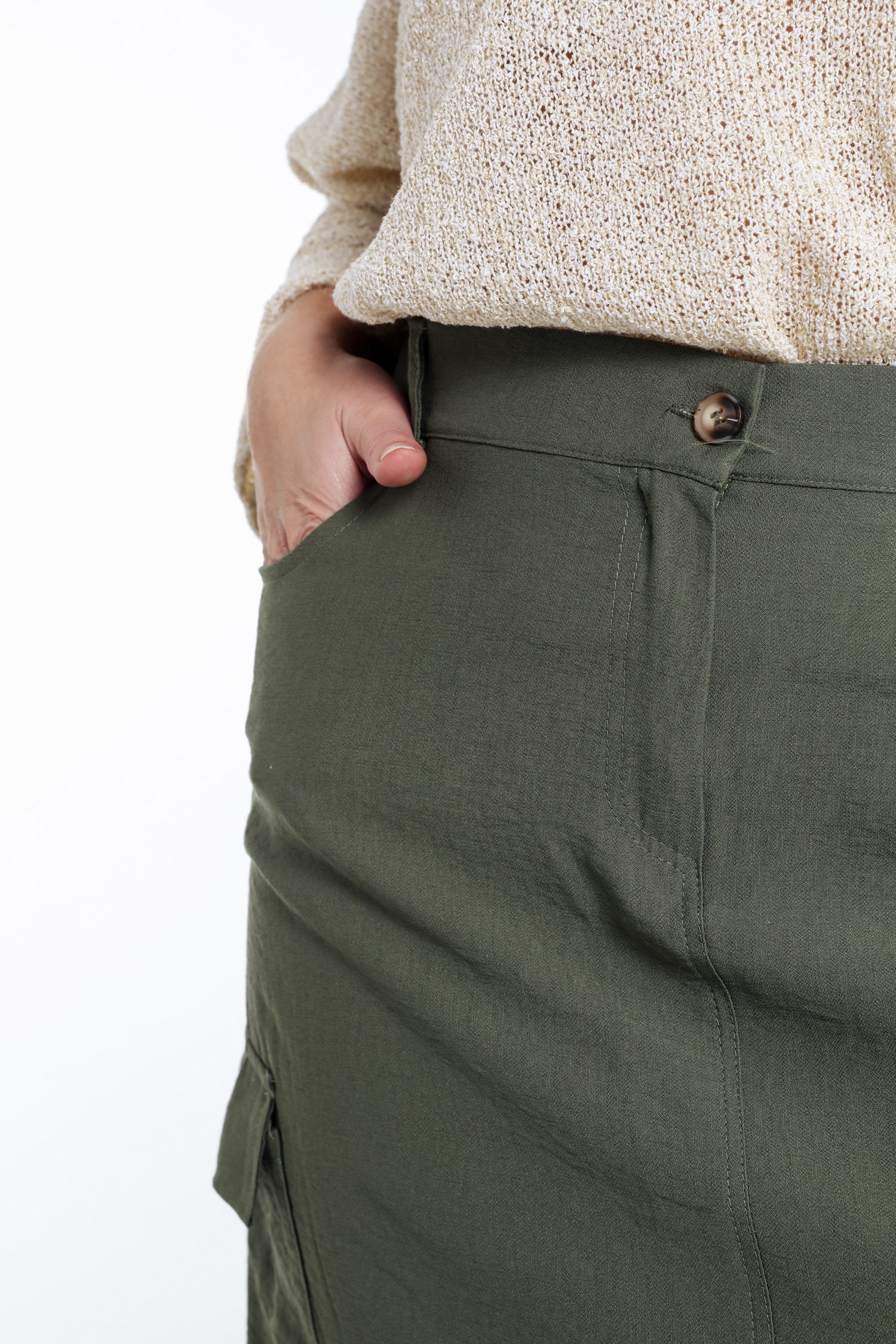Effen rok met zakken - Image 5