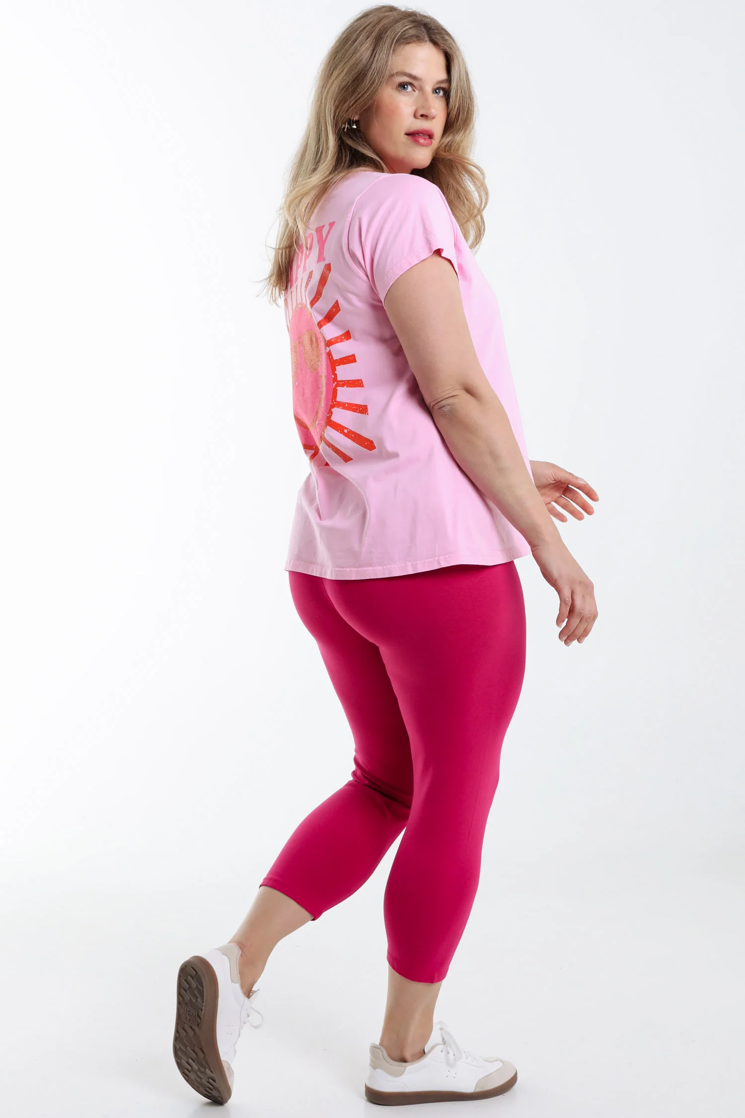 3/4 legging van biologisch katoen - Image 23