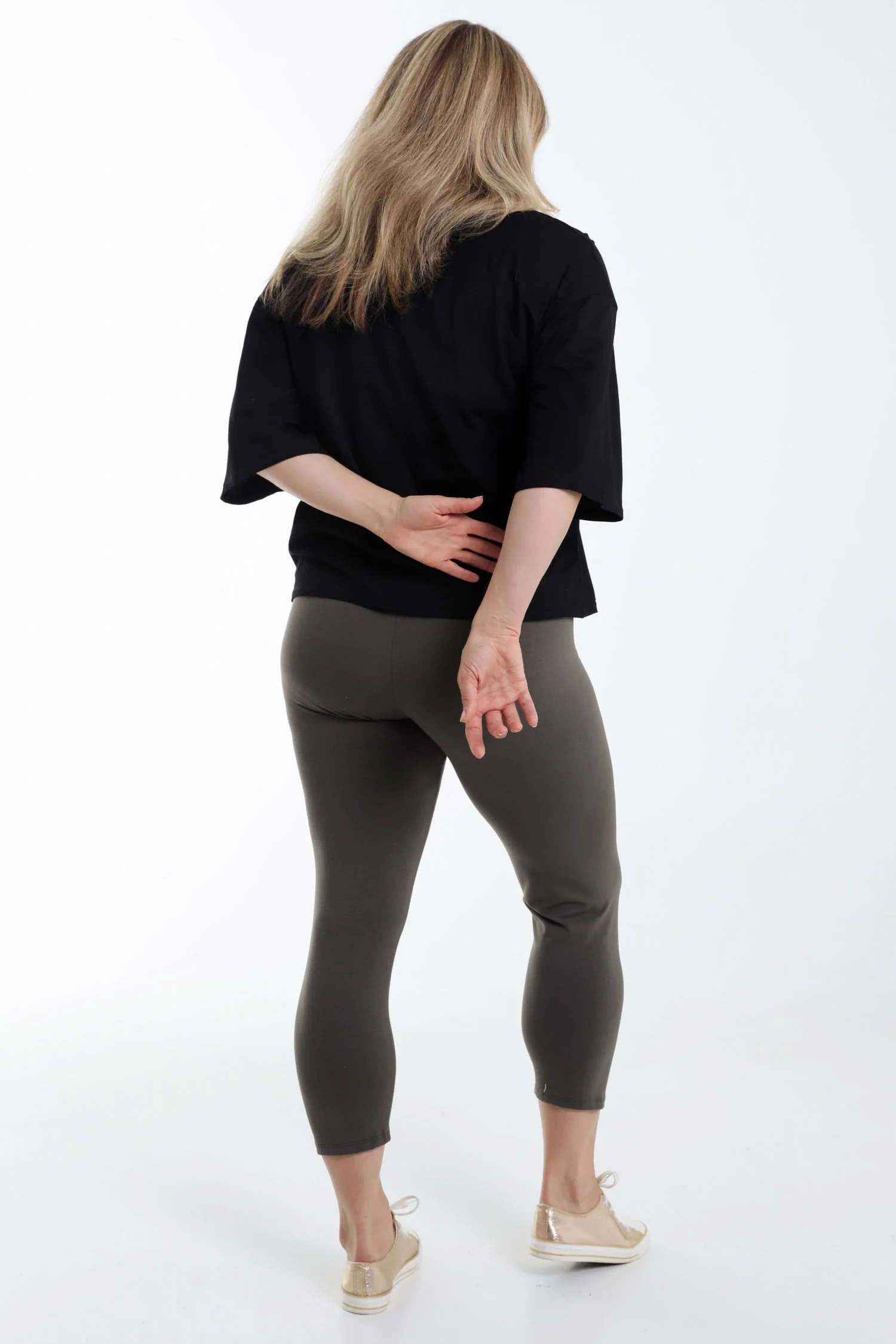 3/4 legging van biologisch katoen - Image 34