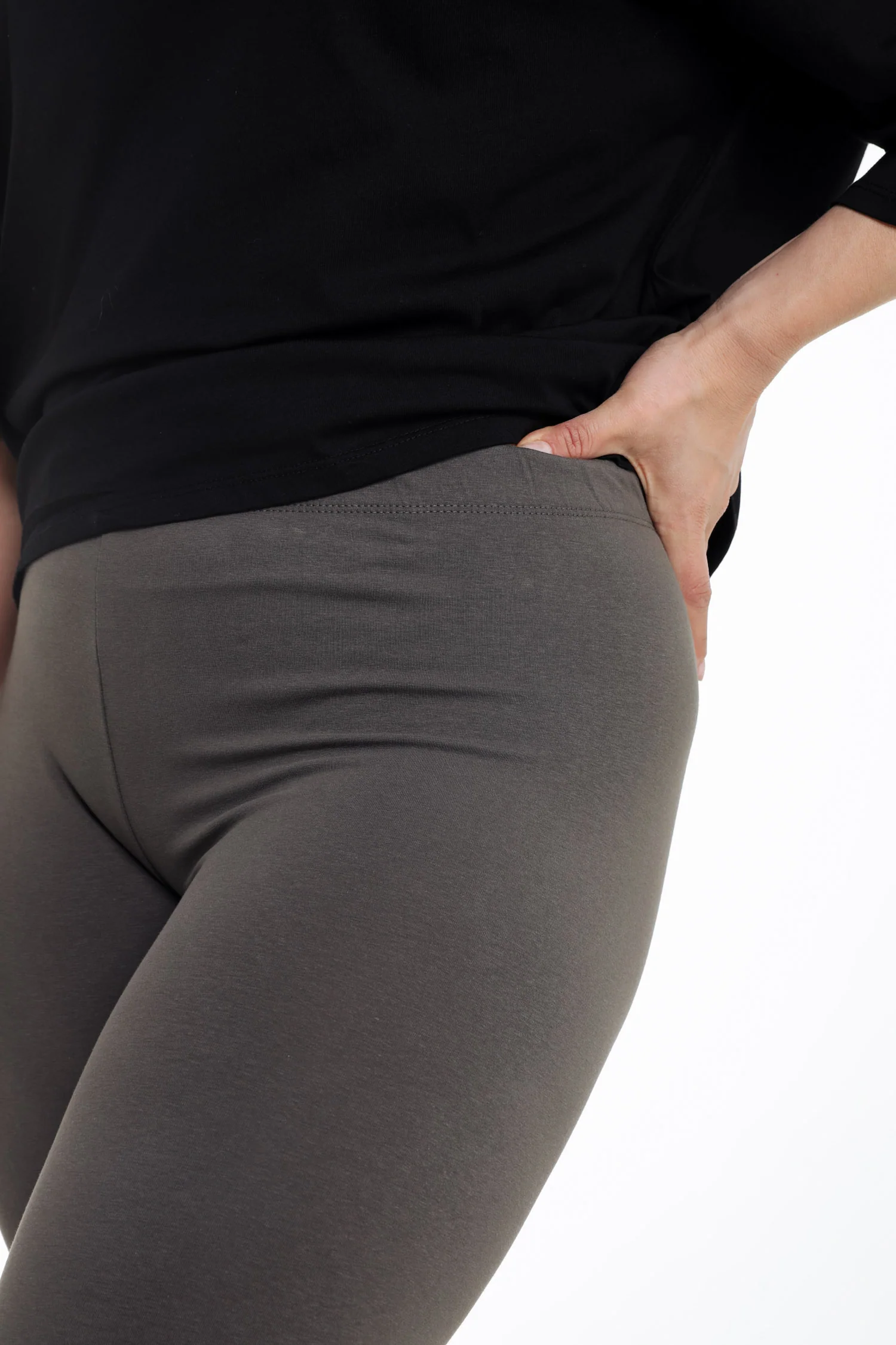 3/4 legging van biologisch katoen - Image 35