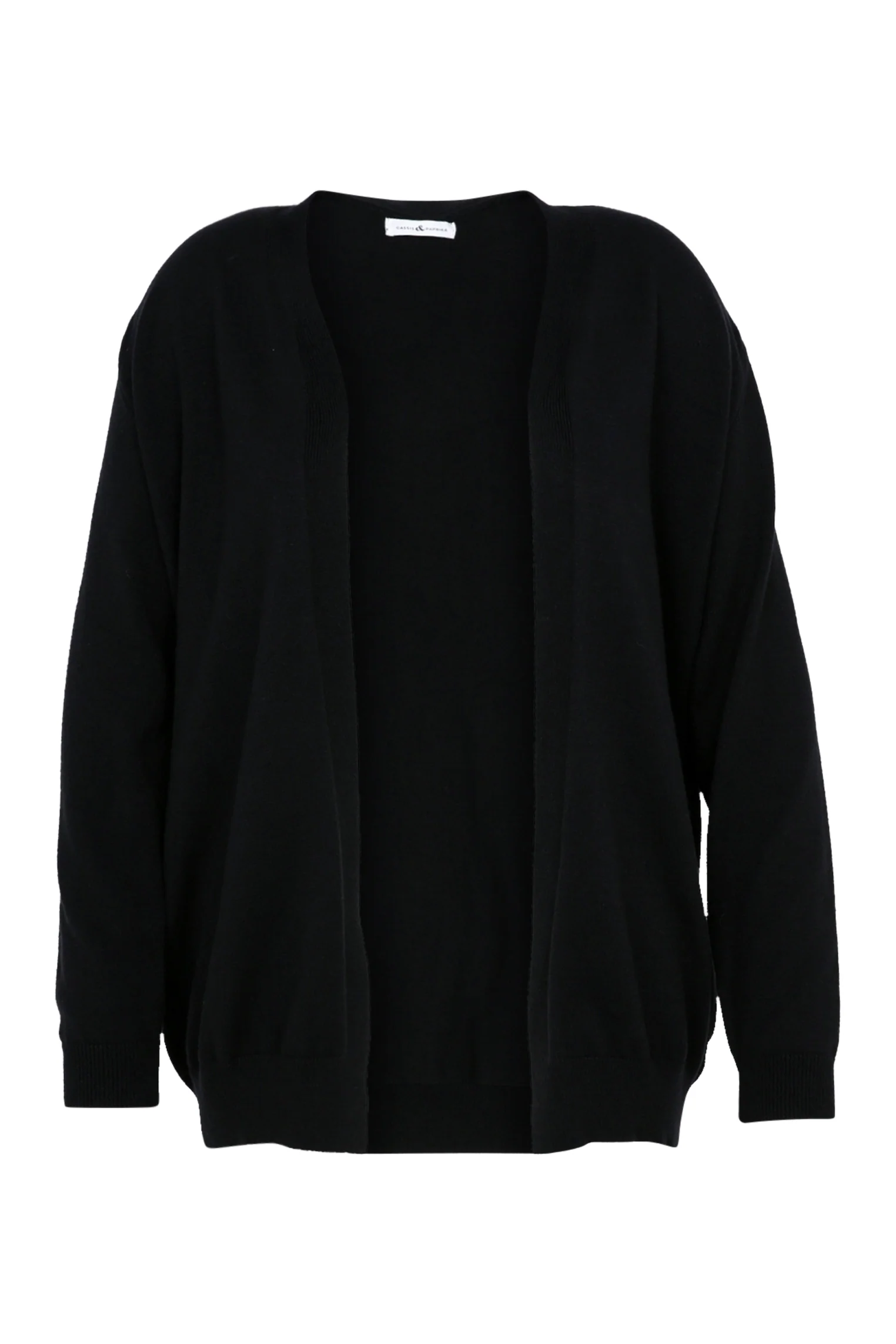 Lange, effen basic cardigan - Image 10
