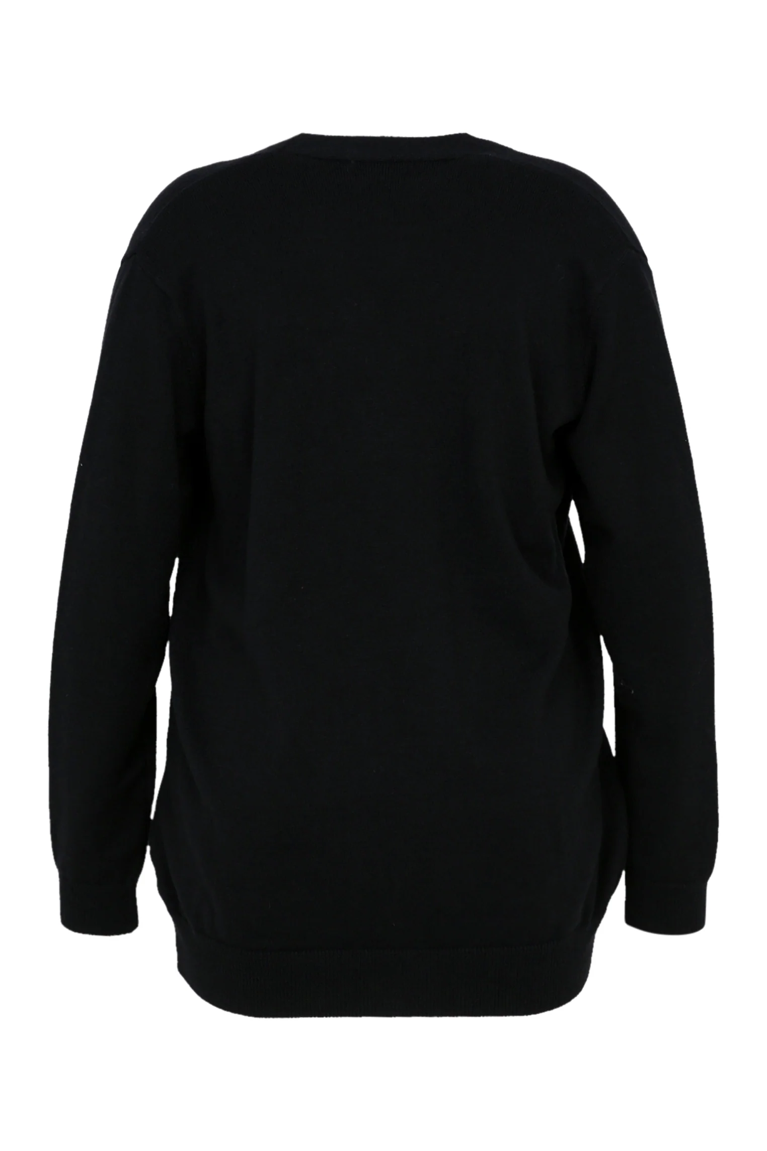 Lange, effen basic cardigan - Image 11