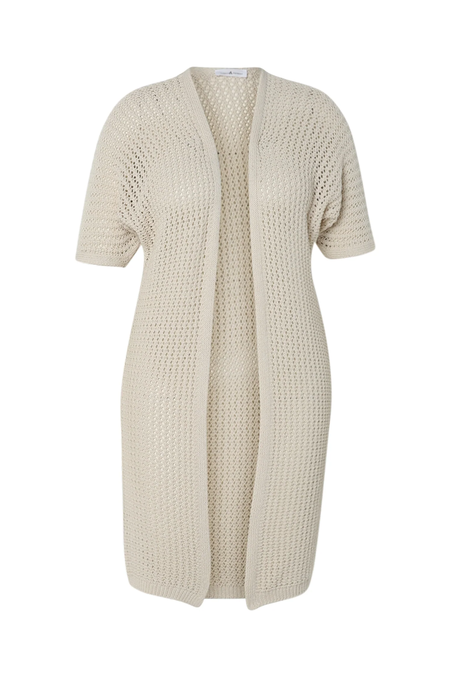 Lange unif geklede katoenen gilet - Image 10