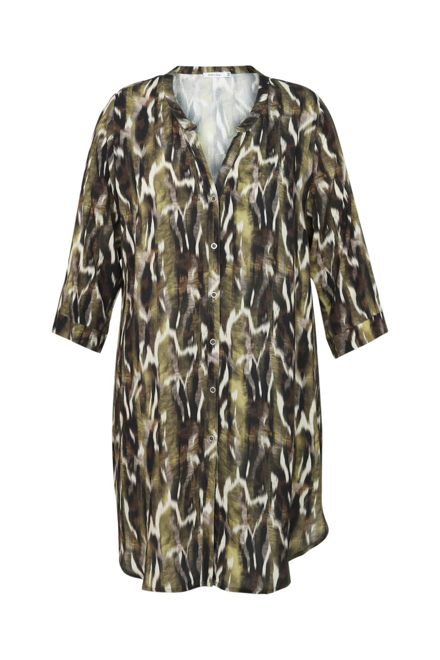 Lang hemd in eco vero viscose met slangenprint - Image 10