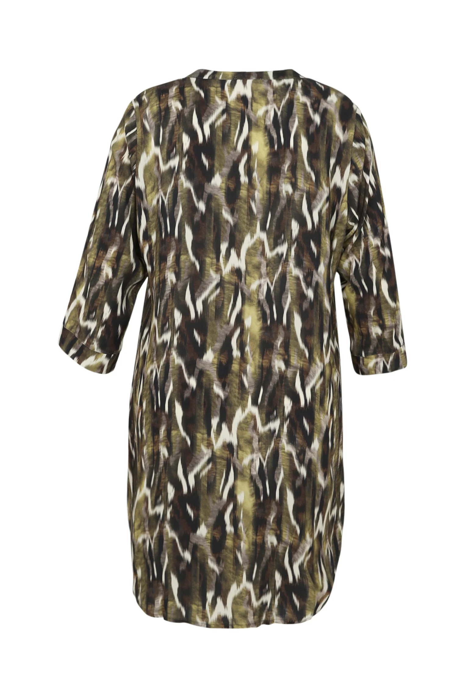Lang hemd in eco vero viscose met slangenprint - Image 11