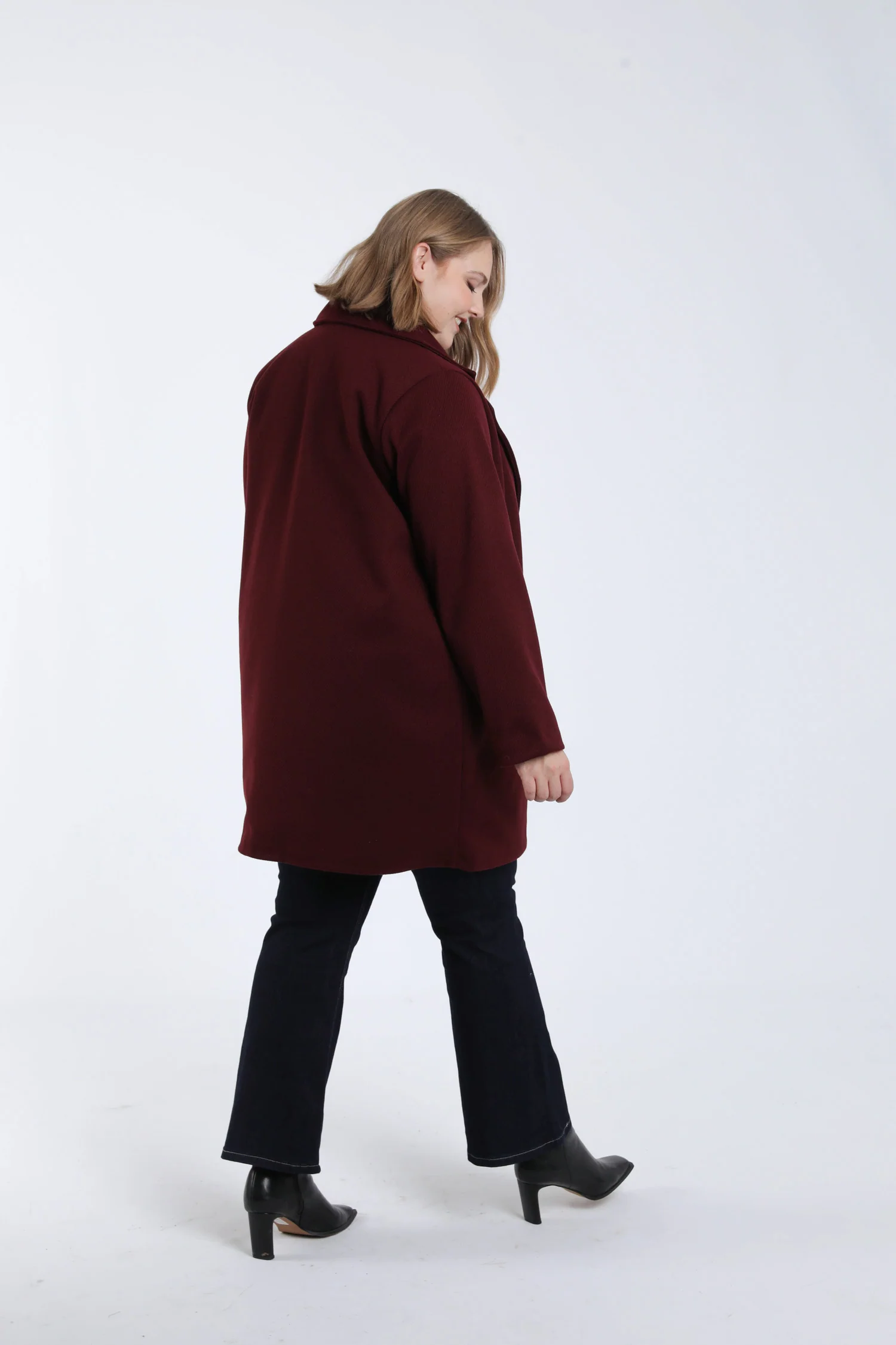 Effen lange jas - Image 2
