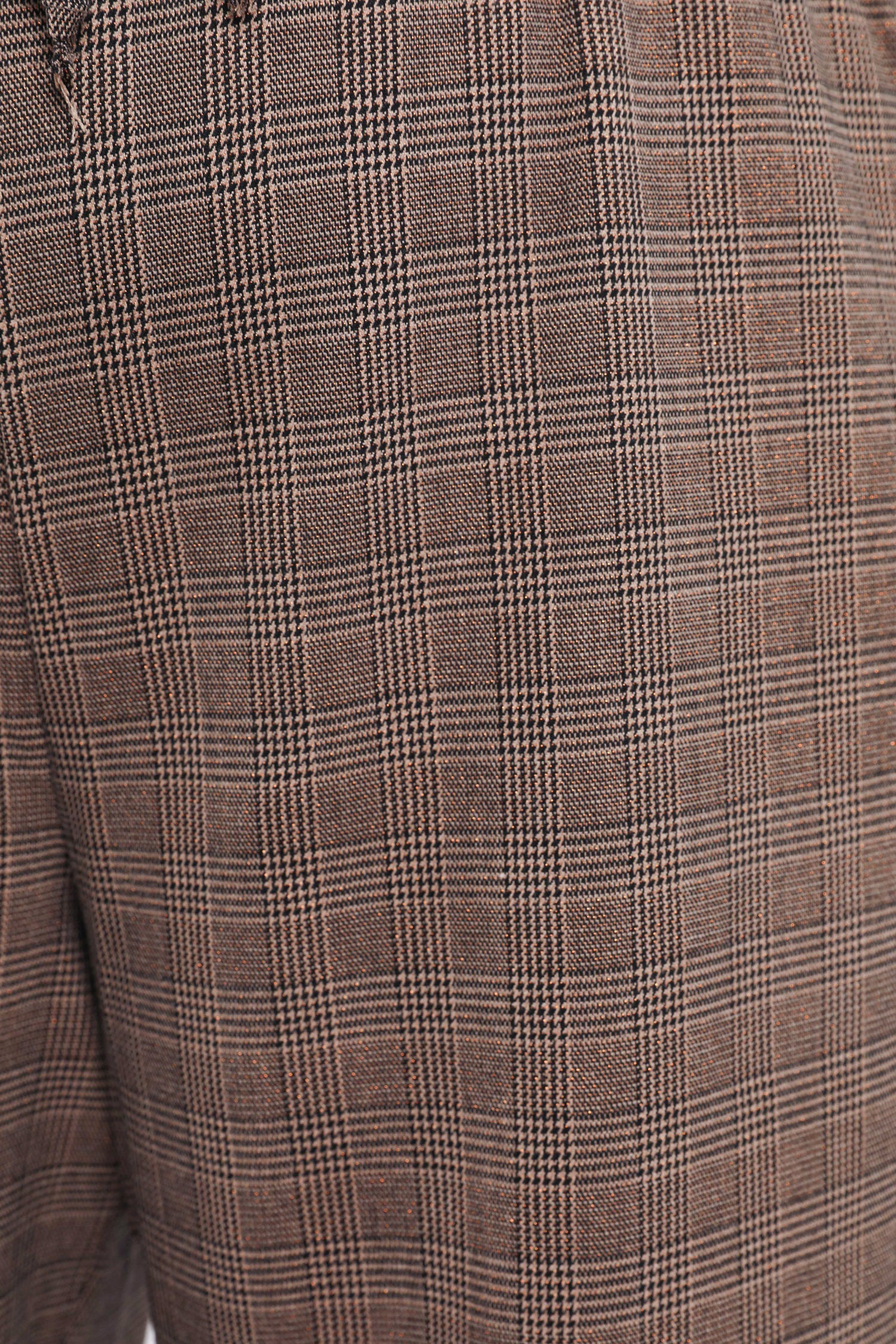 Geruite broek met lurex - Image 6