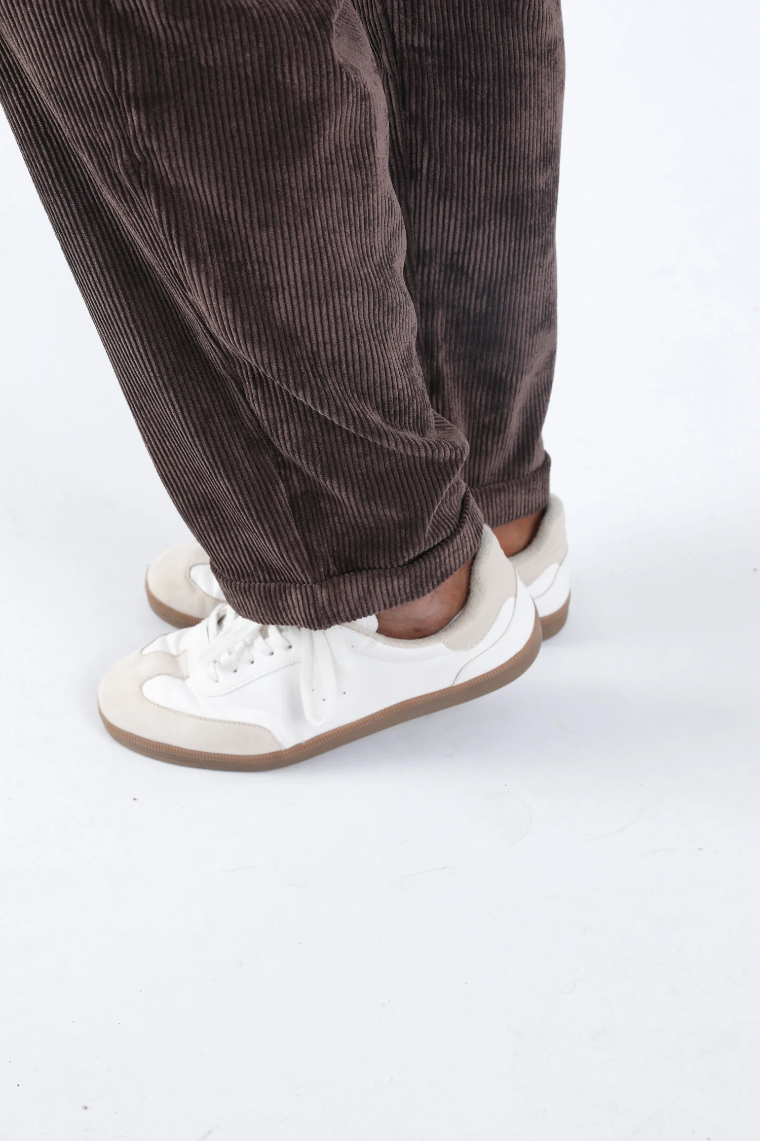 7/8 chino broek van effen corduroy - Image 6